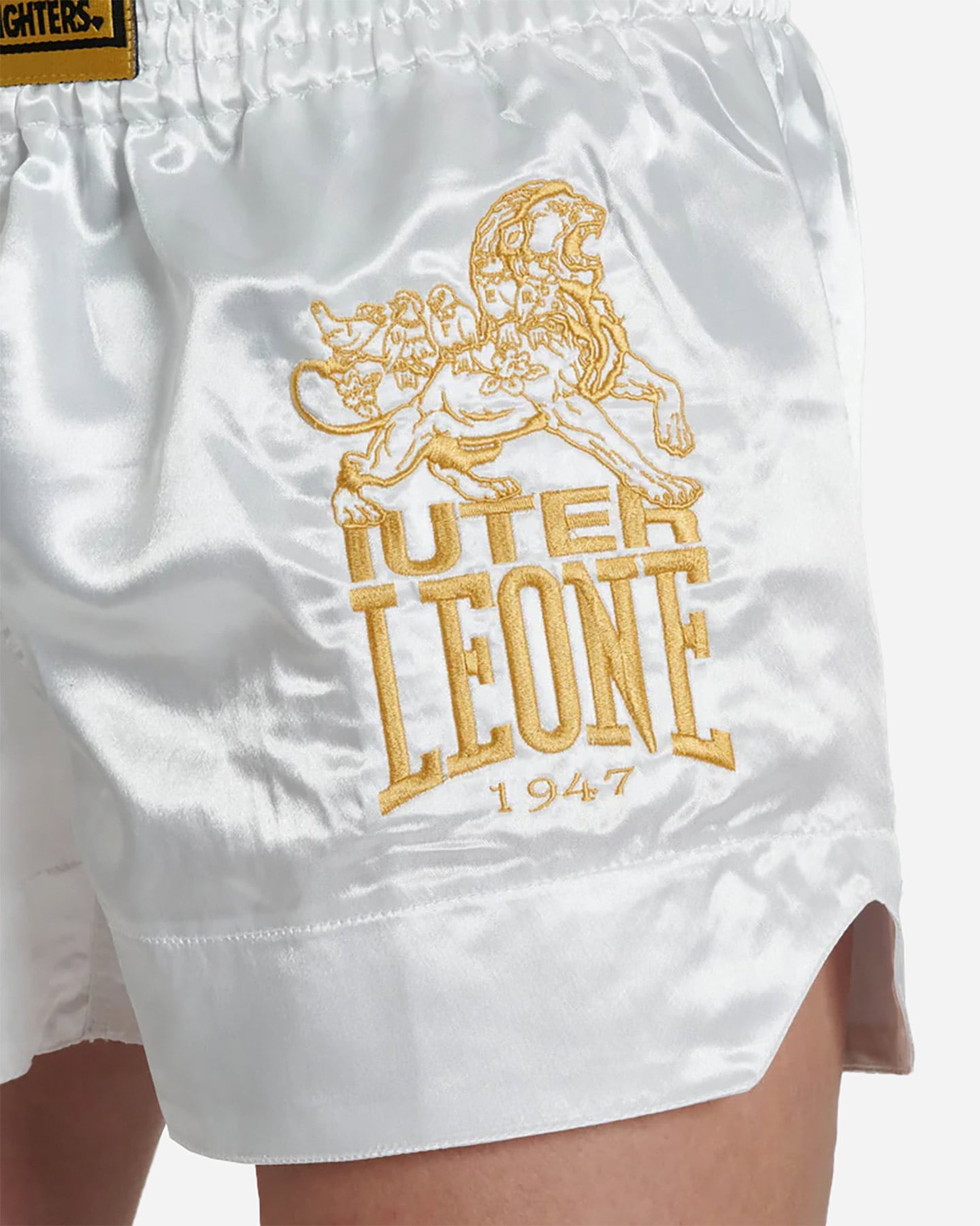 Short training LEONE IUTER  - Bianco - 3 | Cisalfa Sport