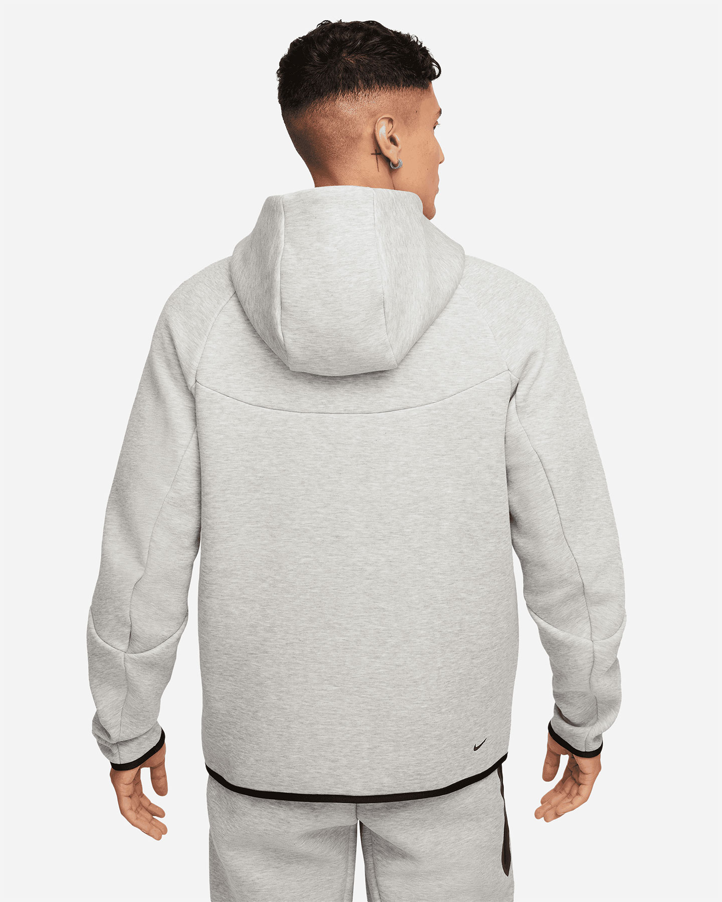 Felpa NIKE TECH FLEECE M - Grigio - 1 | Cisalfa Sport