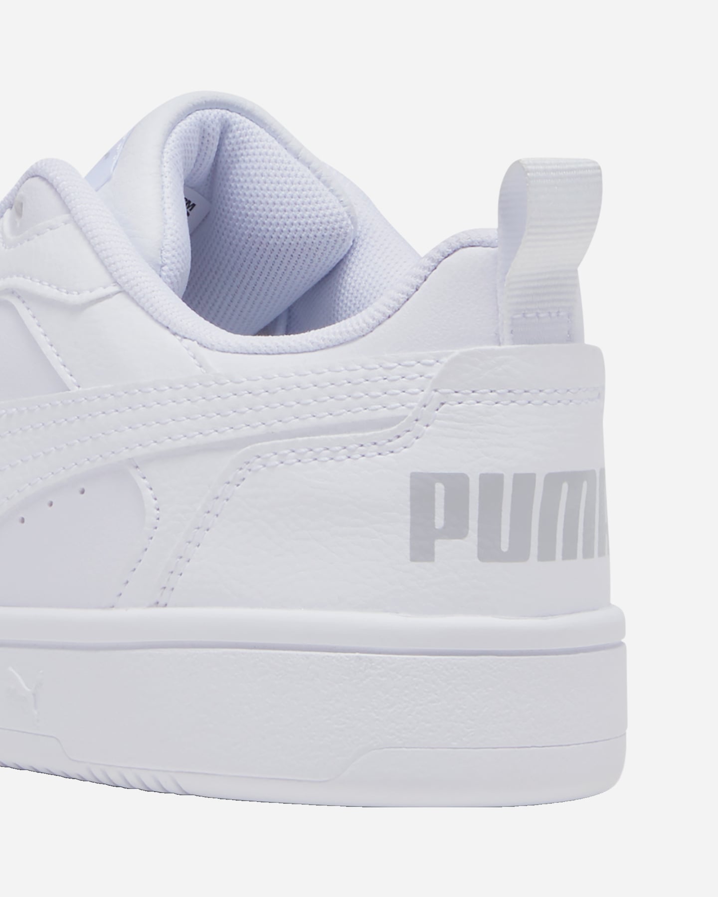 Scarpe sneakers PUMA REBOUND V6 LOW GS JR - Bianco - 5 | Cisalfa Sport