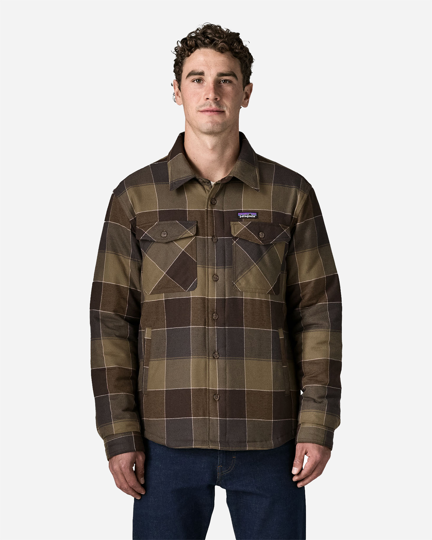 Camicia PATAGONIA LIGHTWEIGHT INSULATED FJORD FLANNEL M - Verde - 1 | Cisalfa Sport