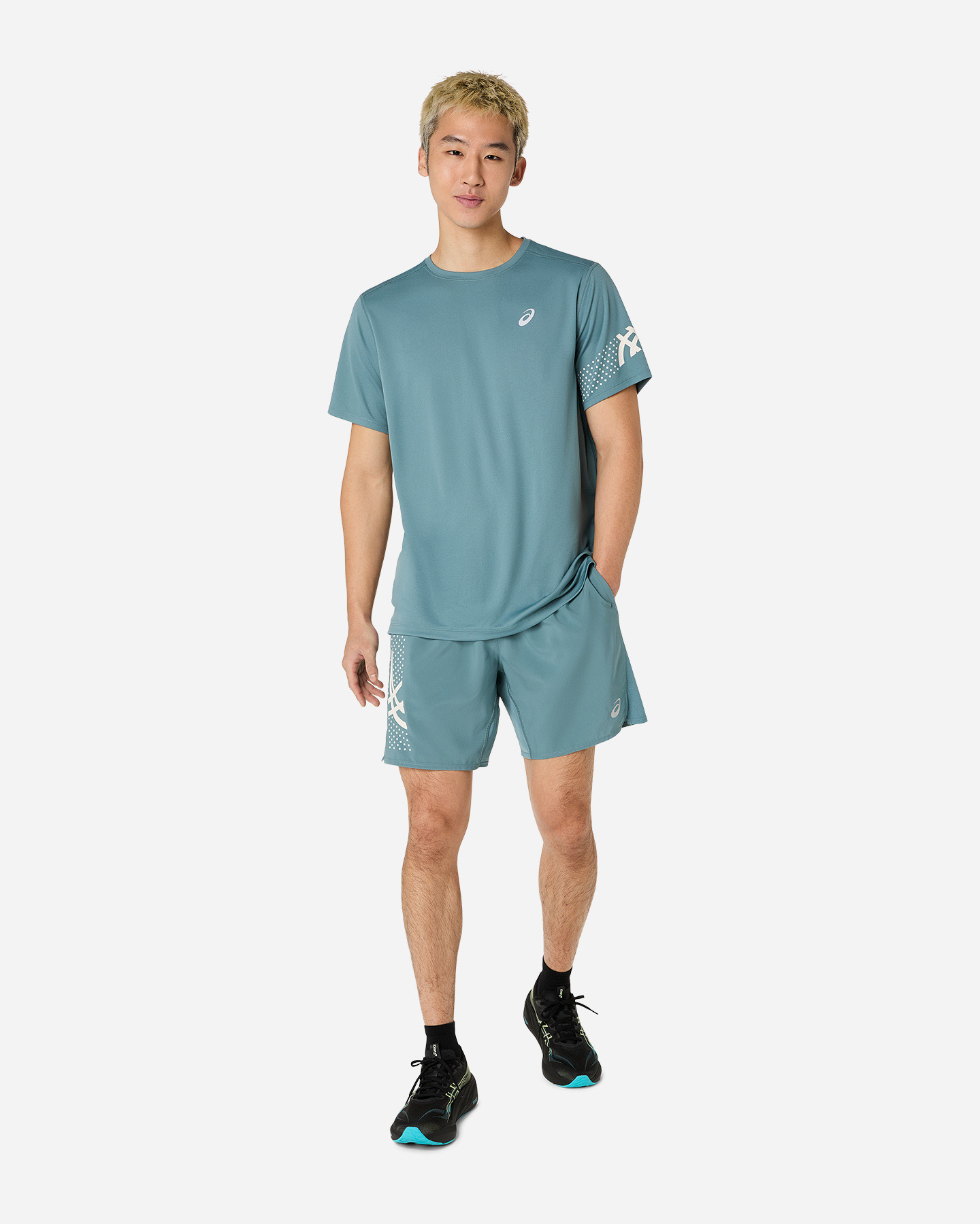 Short running ASICS ICON 7IN M - Grigio - 2 | Cisalfa Sport