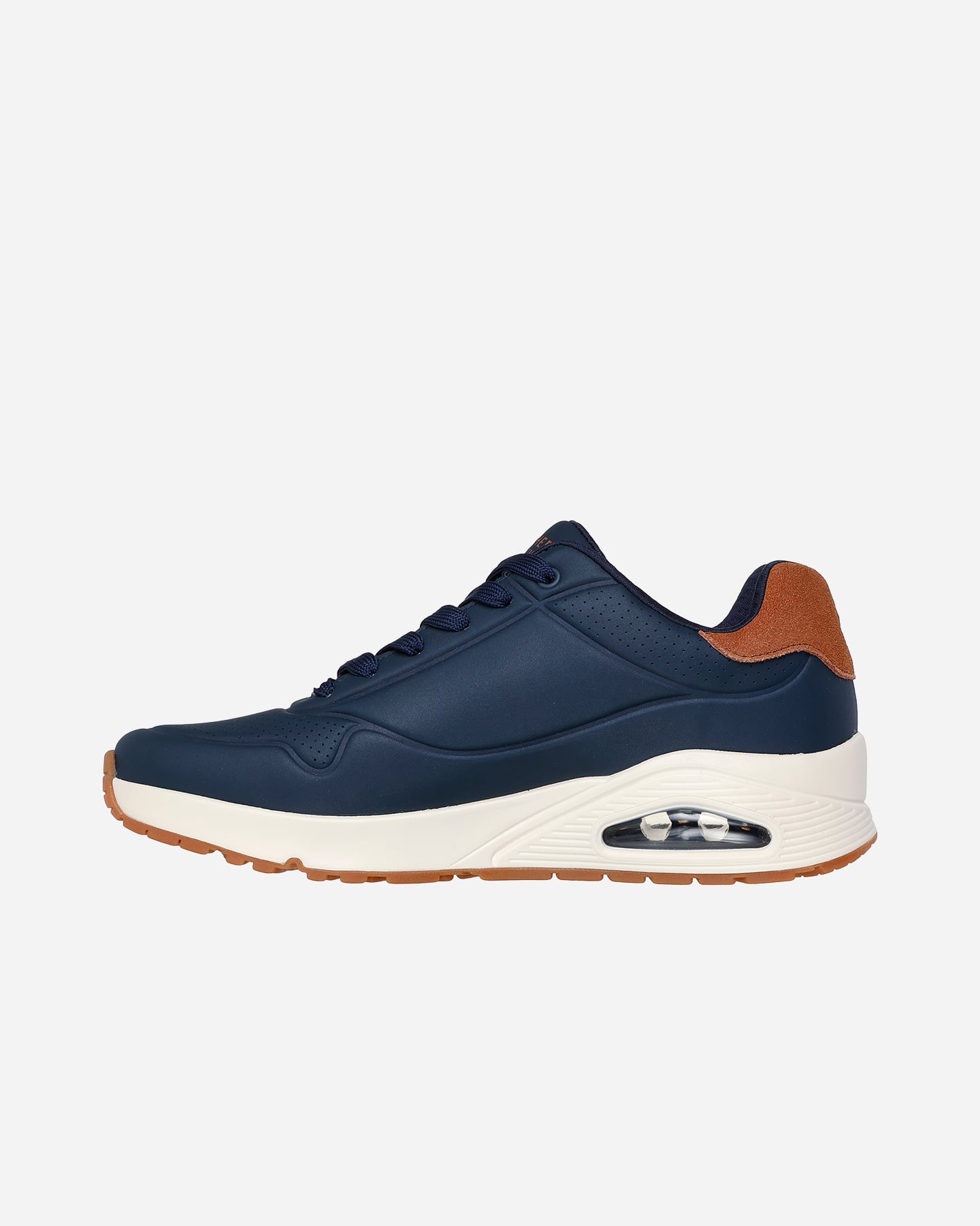 Scarpe sneakers SKECHERS UNO M - Blu Navy - 4 | Cisalfa Sport