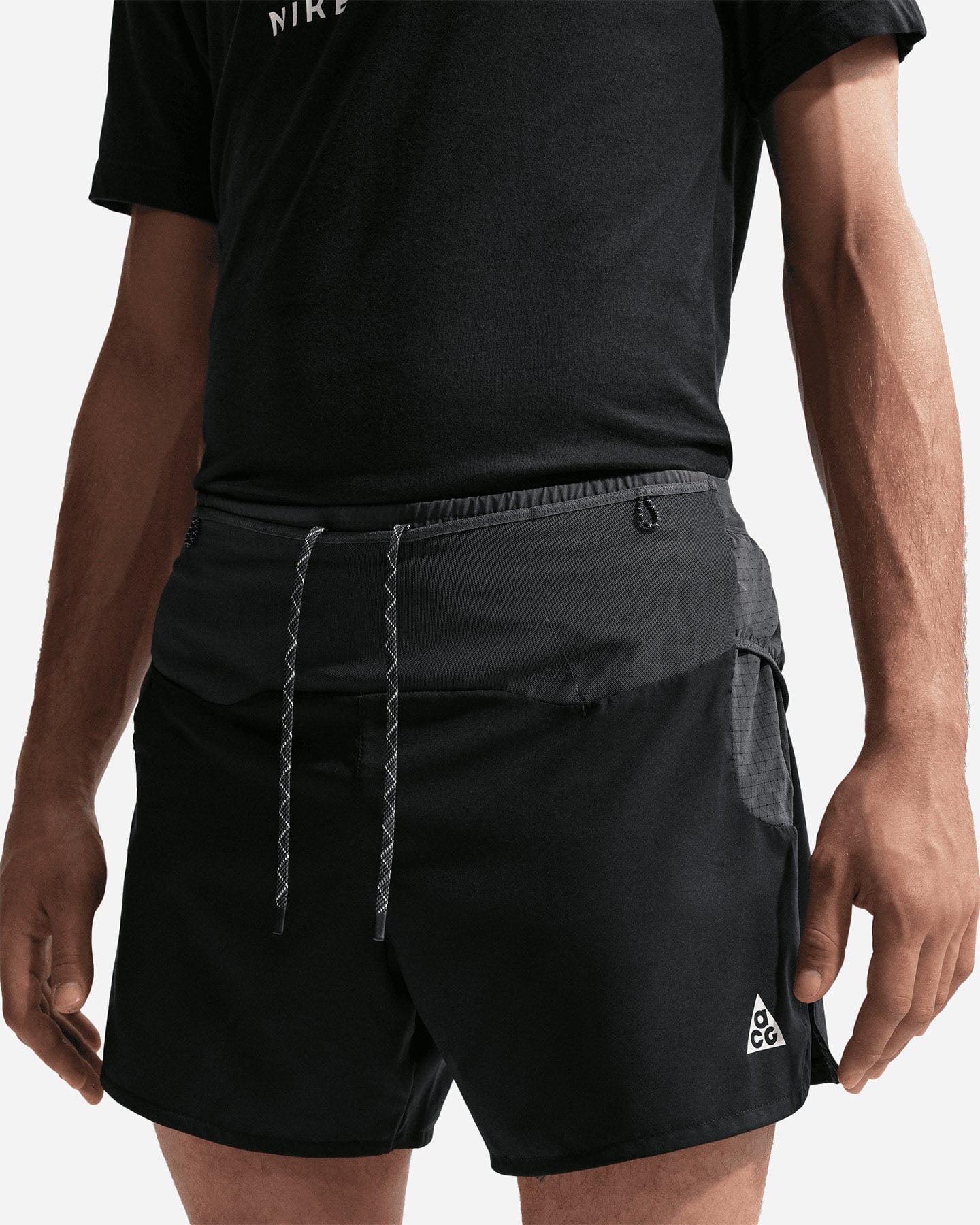 Short running NIKE ACG SECOND SUNRISE M - Nero - 3 | Cisalfa Sport