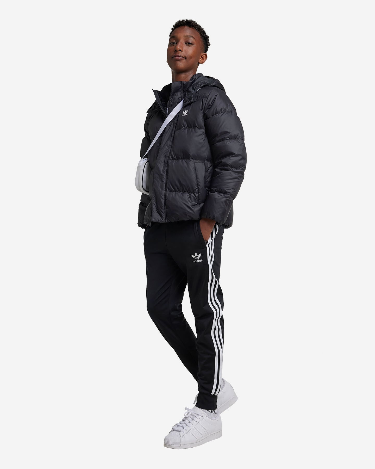 Giubbotto ADIDAS O BOY HEAVY PUFFER JR - Nero - 1 | Cisalfa Sport
