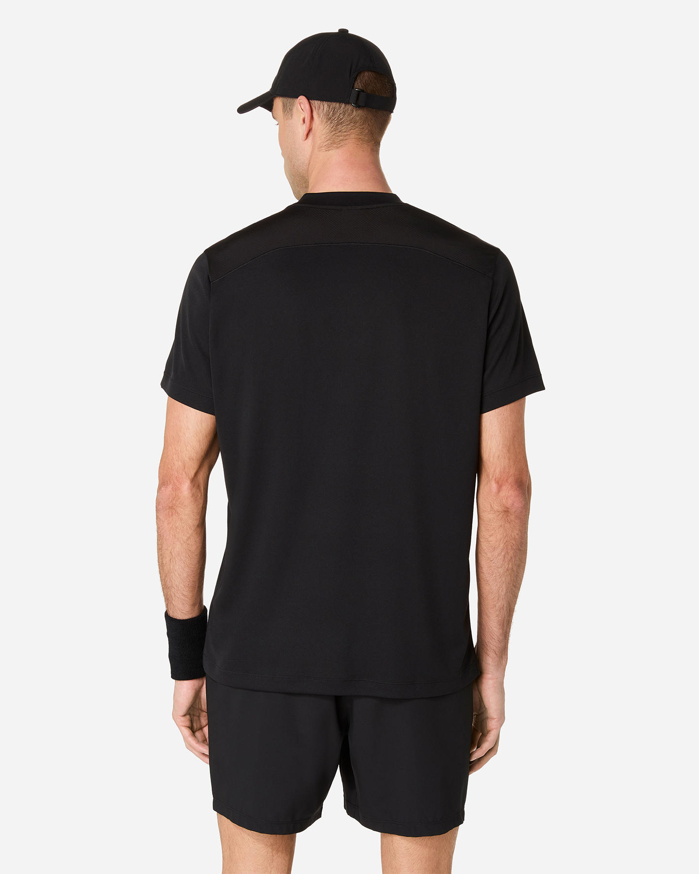 T-shirt tennis ASICS COURT M - Nero - 2 | Cisalfa Sport