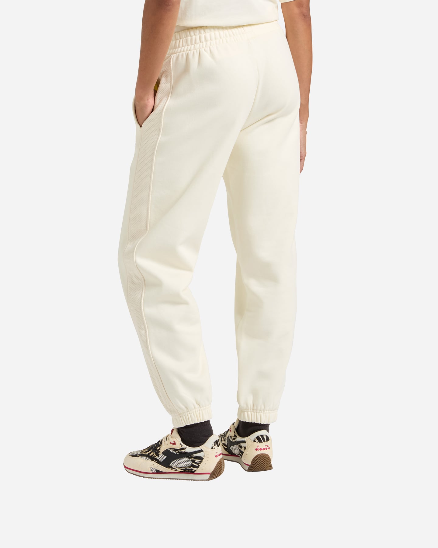 Pantalone DIADORA CLASSIC W - Bianco - 2 | Cisalfa Sport