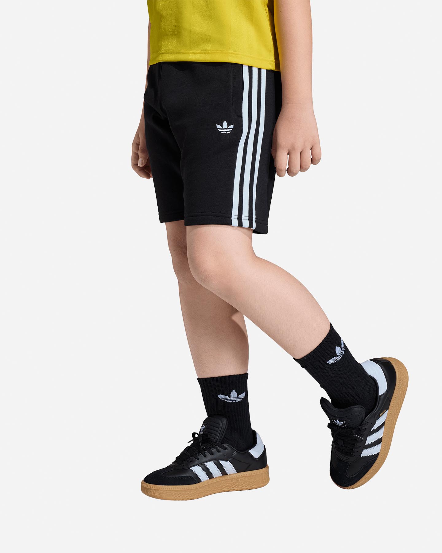 Pantaloncini ADIDAS 3STRIPES JR - Nero - 1 | Cisalfa Sport