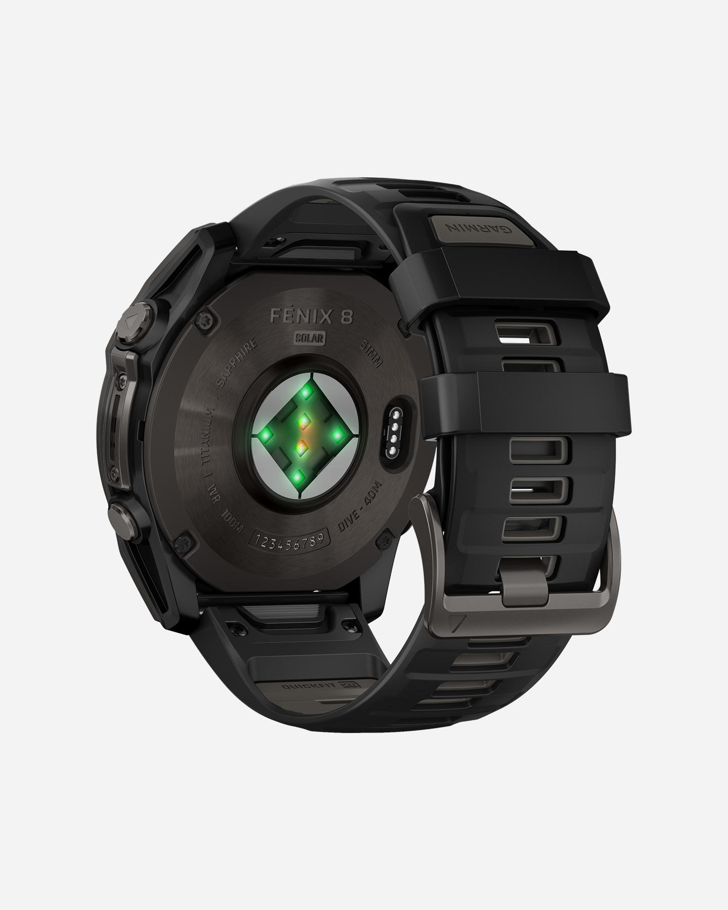 Orologio multifunzione GARMIN FENIX 8 SOLAR 51MM SAPPHIRE  - Color mix - 5 | Cisalfa Sport
