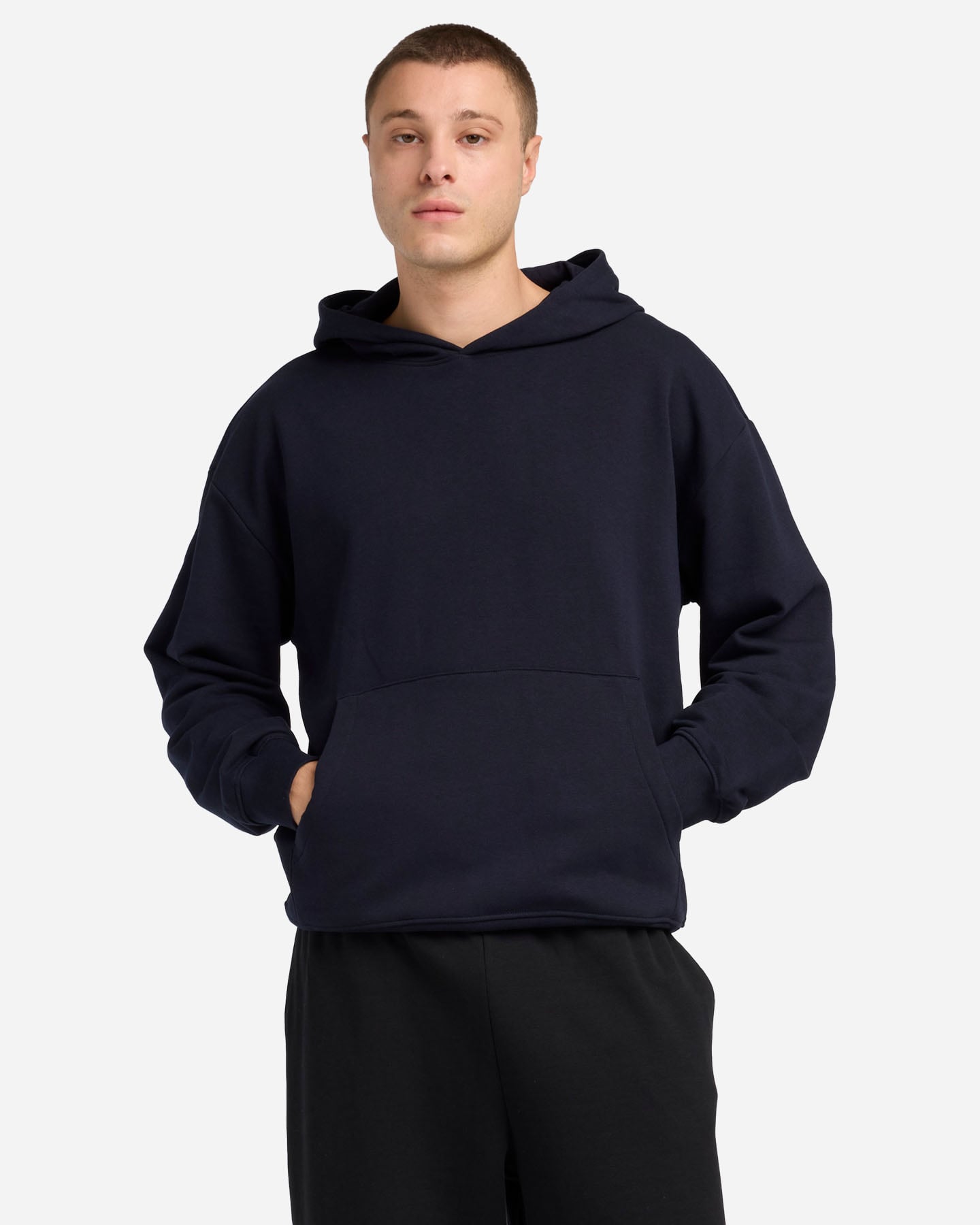 Felpa ABC BASIC ATHLETIC M - Blu Navy - 1 | Cisalfa Sport