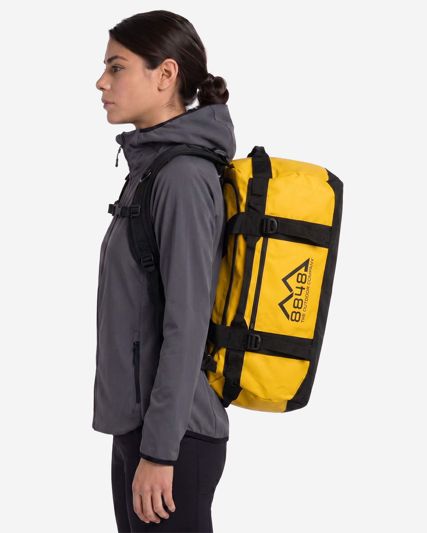 Borsa viaggio 8848 TRAVEL M 50L - Giallo - 2 | Cisalfa Sport
