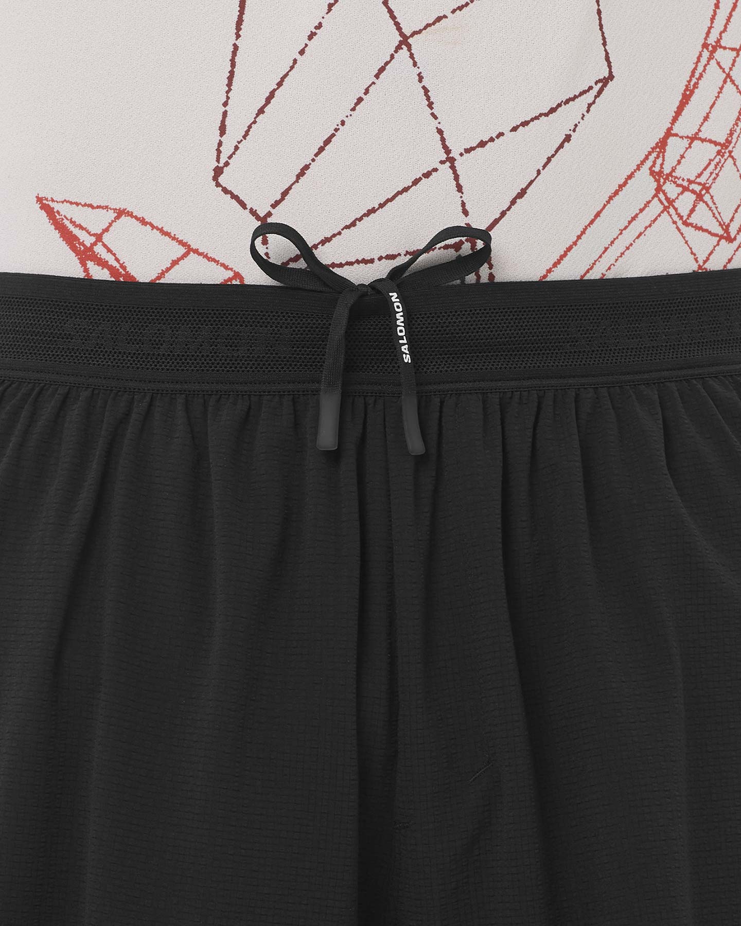 Short running SALOMON SENSE AERO M - Nero - 4 | Cisalfa Sport