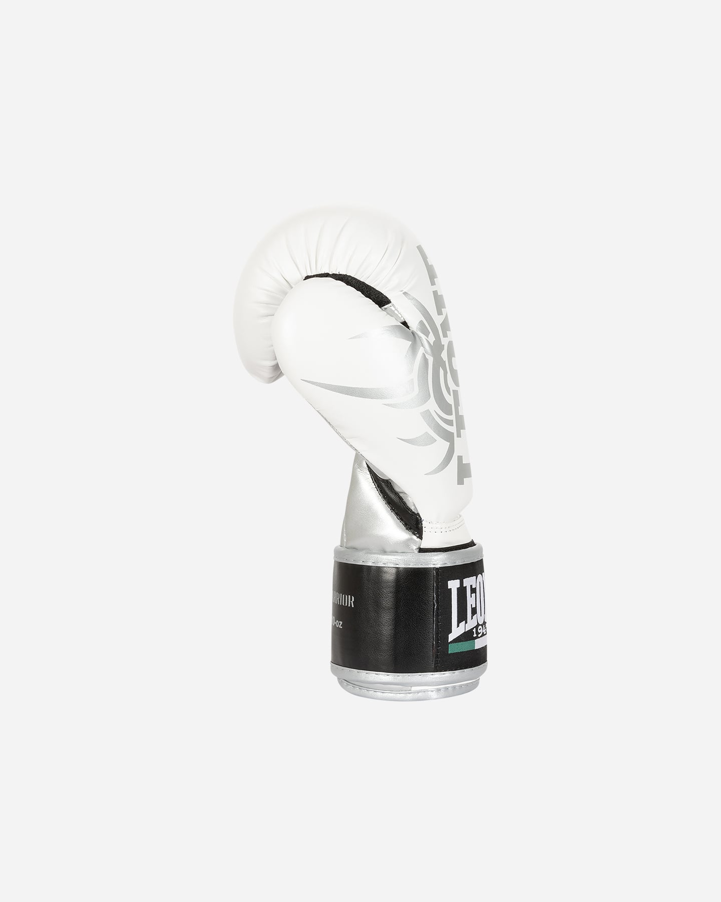 Guantoni boxe LEONE WARRIOR 10OZ M - Argento - 2 | Cisalfa Sport