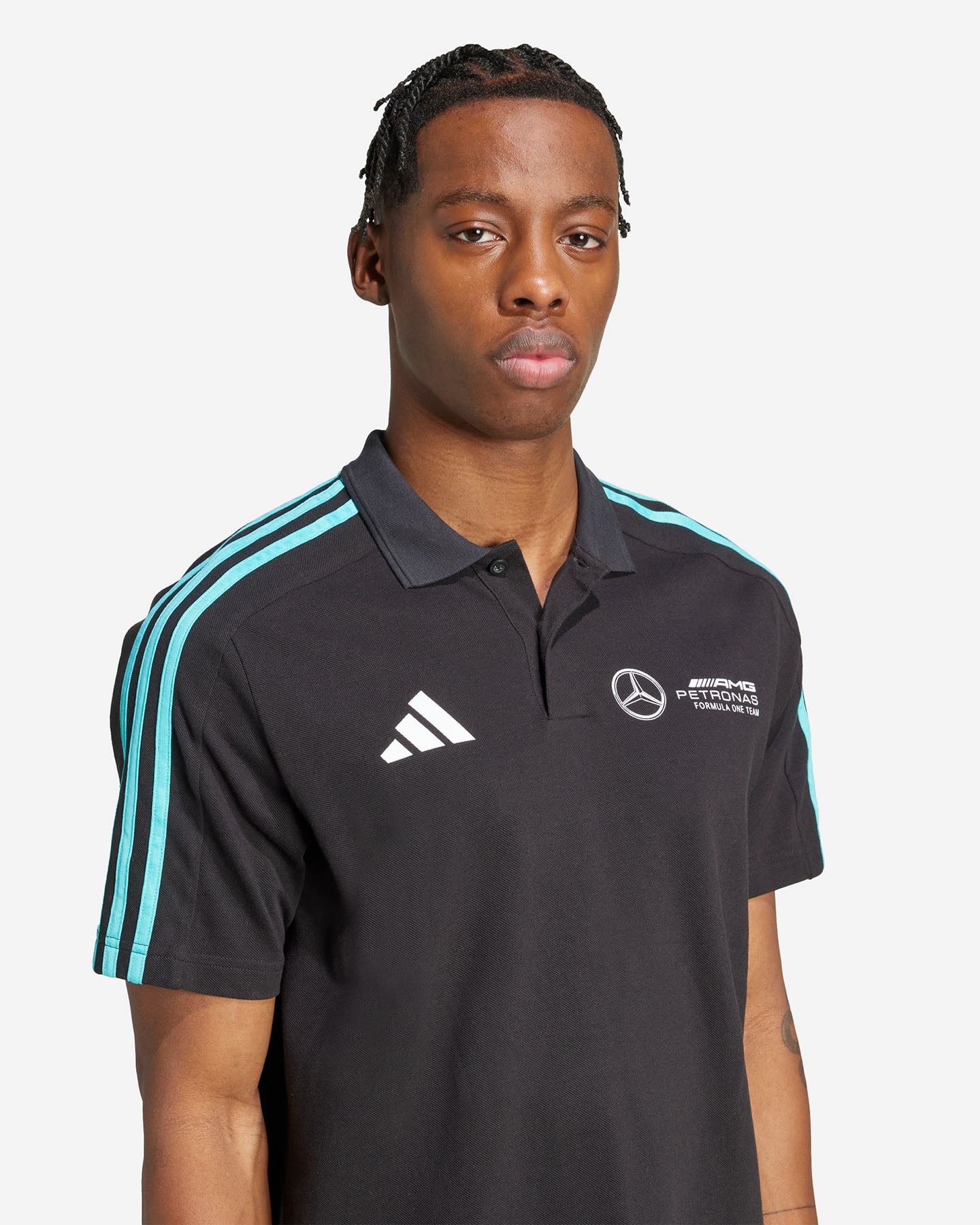 Polo ADIDAS MERCEDES DNA M - Nero - 3 | Cisalfa Sport