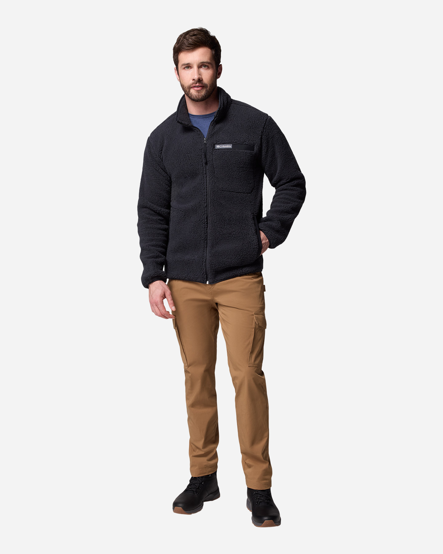 Felpa COLUMBIA RUGGED RIDGE M - Nero - 4 | Cisalfa Sport