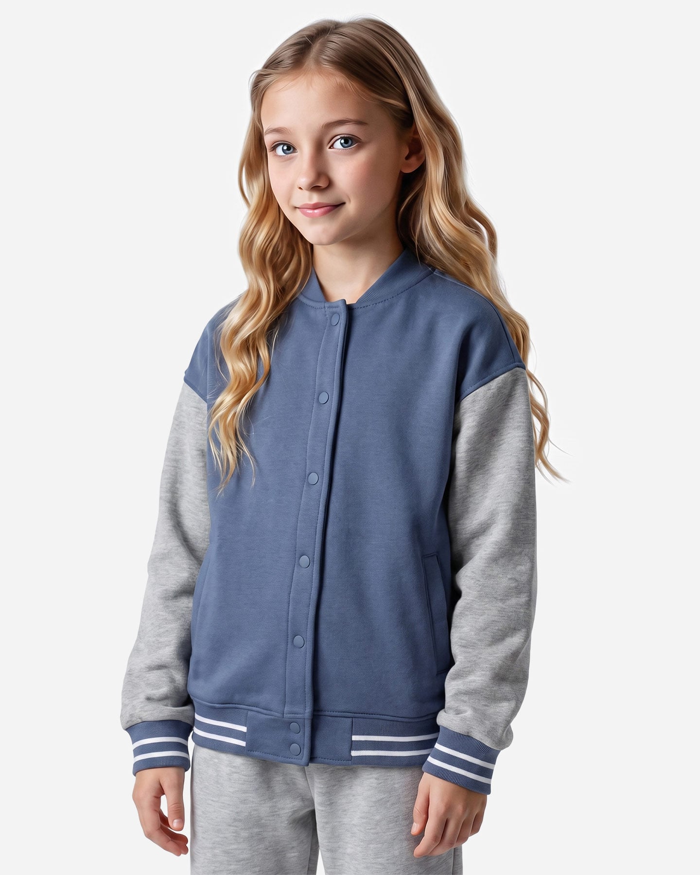 Giacca MIA M BASIC JR - Blu - 2 | Cisalfa Sport