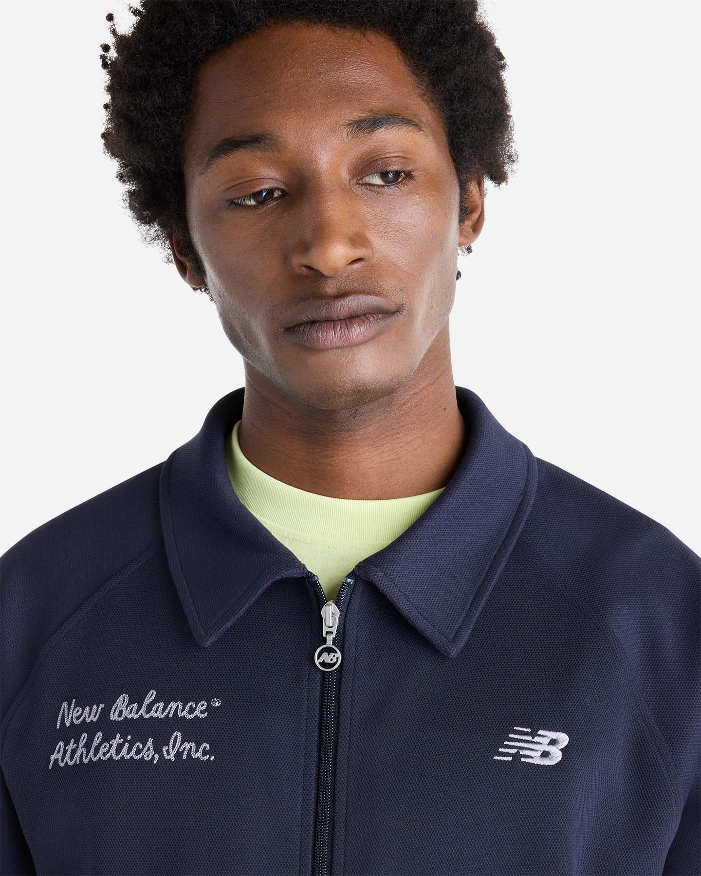 Giacca NEW BALANCE COLLEGE M - Blu Navy - 3 | Cisalfa Sport