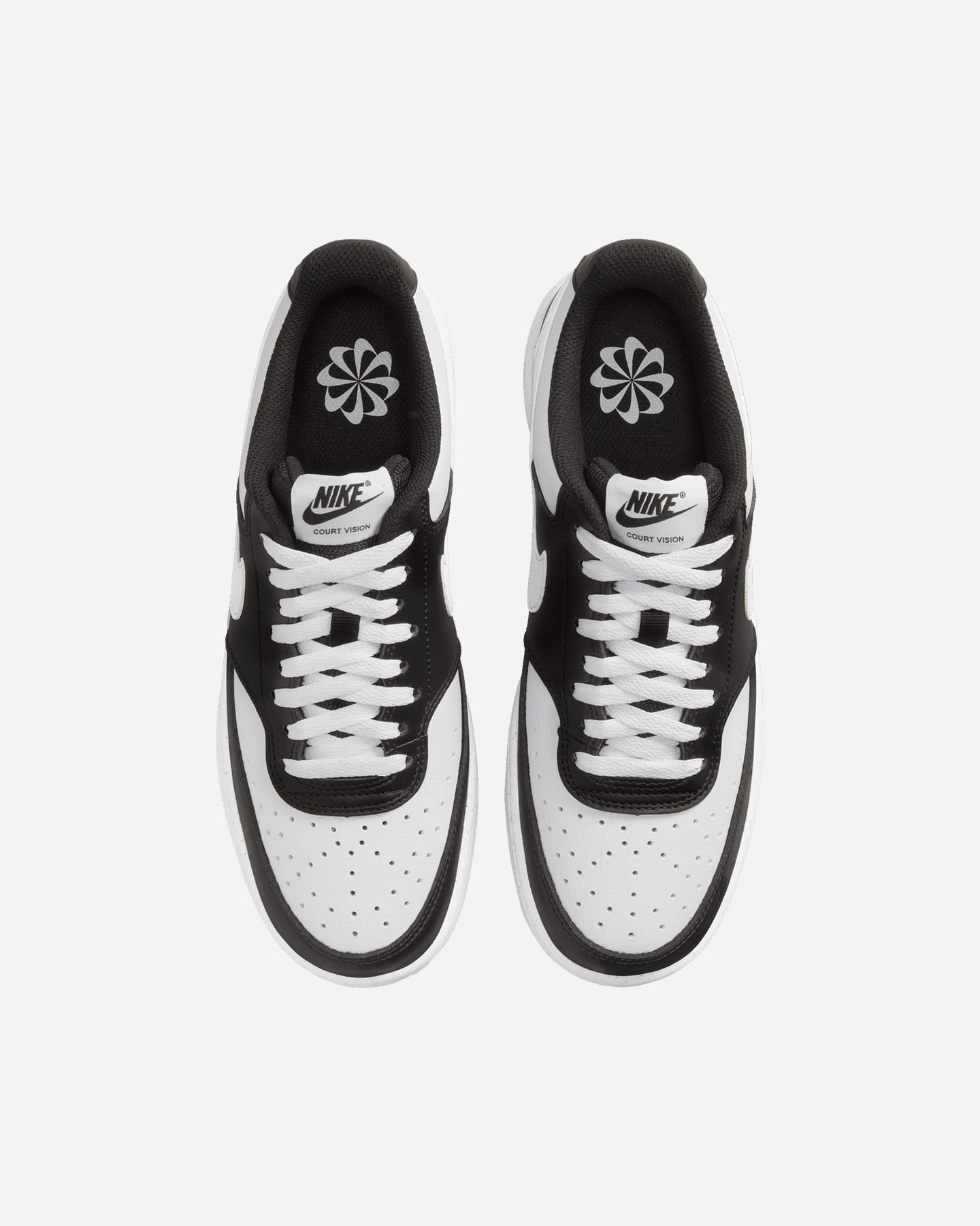Scarpe sneakers NIKE COURT VISION LOW NEXT NATURE W - Nero - 2 | Cisalfa Sport