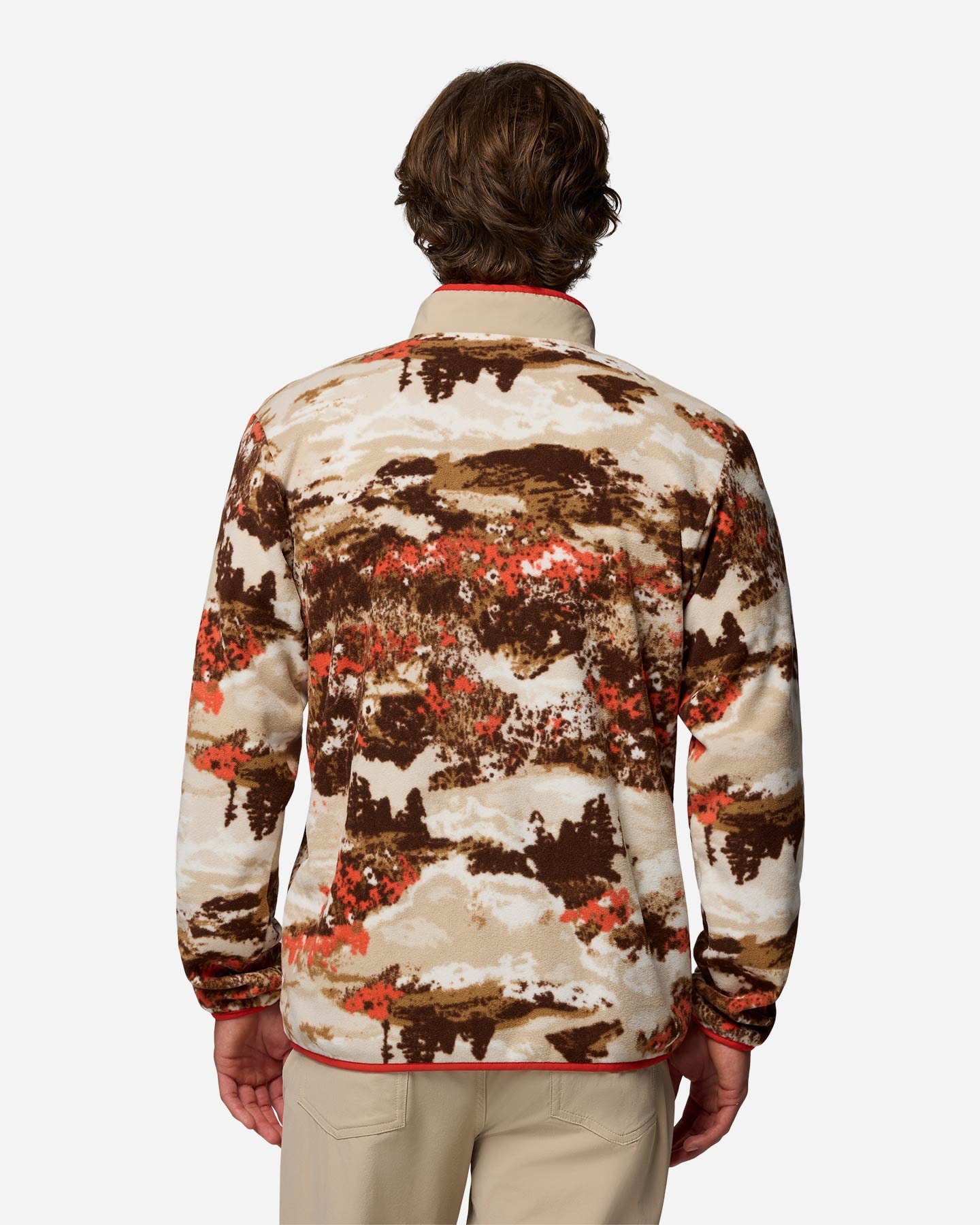 Pile COLUMBIA SEQUOIA GROVE PRINTED M - Rosso - 3 | Cisalfa Sport