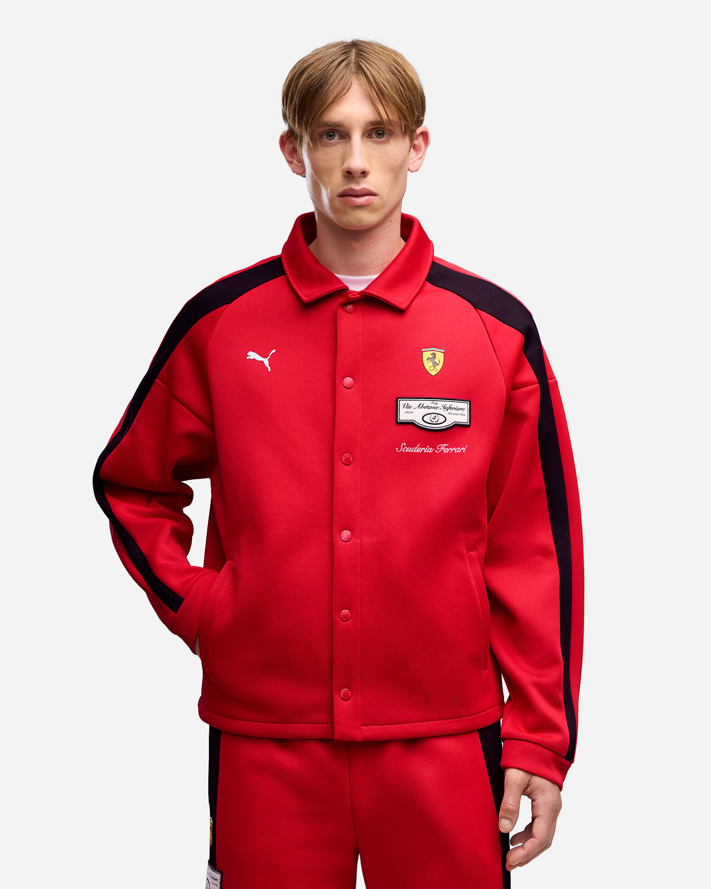 Felpa PUMA FERRARI T7 M - Rosso - 2 | Cisalfa Sport