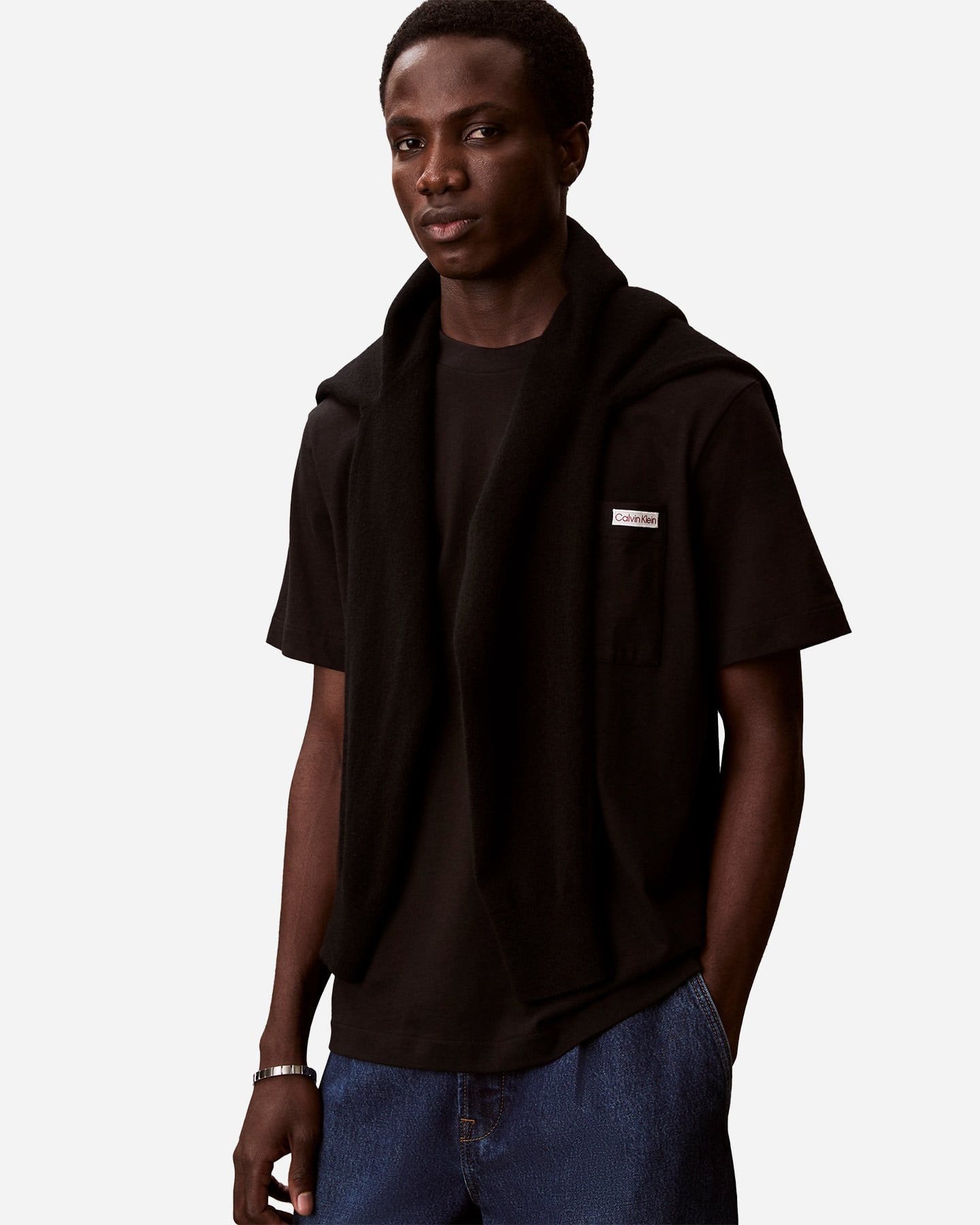 T-shirt CALVIN KLEIN JEANS CLASSIC M - Nero - 4 | Cisalfa Sport