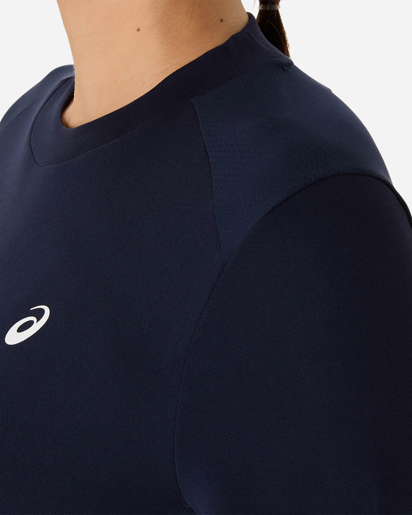 T-shirt tennis ASICS COURT W - Blu - 5 | Cisalfa Sport