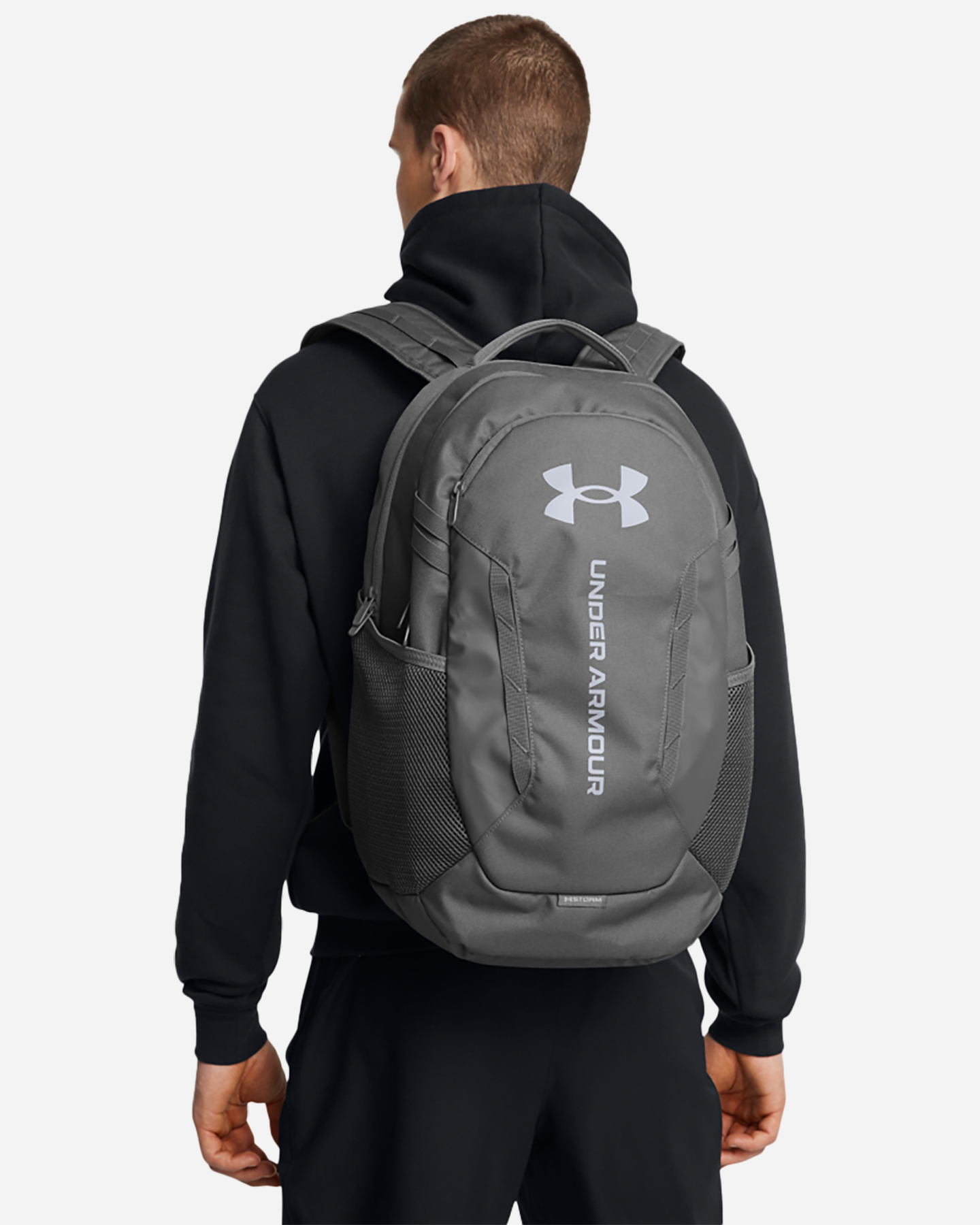 Zaino UNDER ARMOUR HUSTLE 6.0 M - Grigio - 2 | Cisalfa Sport