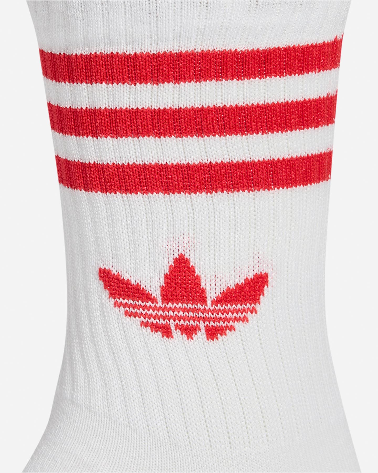 Calze ADIDAS 3PACK 3STRIPES CREW MID M - Bianco - 2 | Cisalfa Sport