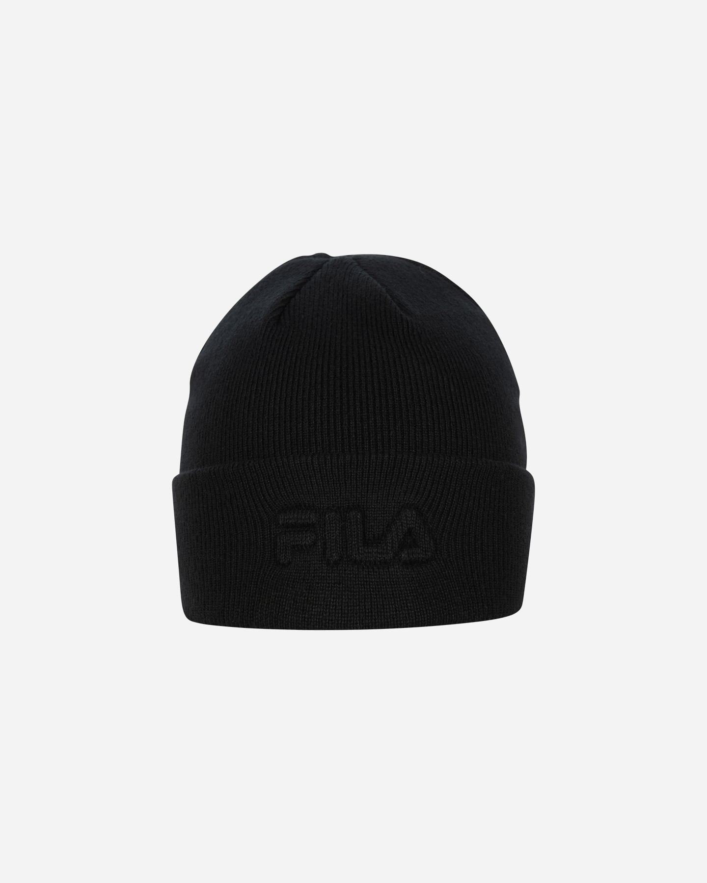Berretto FILA LOGO EMBOSSED JR - Nero - 1 | Cisalfa Sport