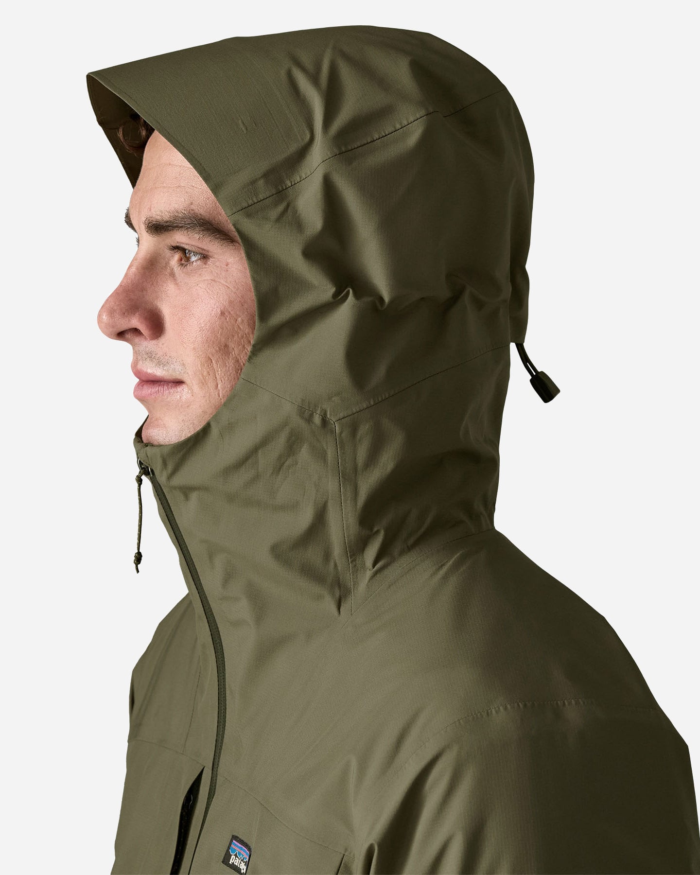 Giacca outdoor PATAGONIA INSULATED BOULDER FORK RAIN M - Verde - 3 | Cisalfa Sport