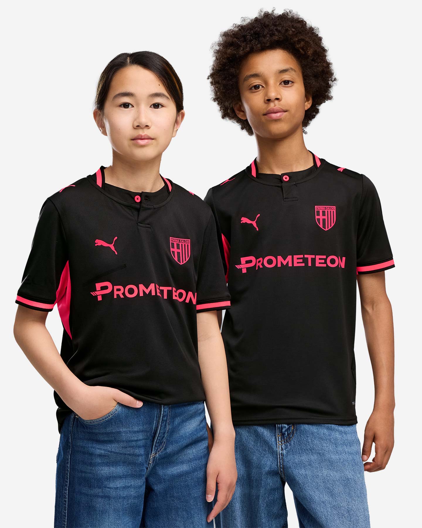Maglia calcio ufficiale PUMA PARMA CALCIO 3RD JR - Nero - 2 | Cisalfa Sport