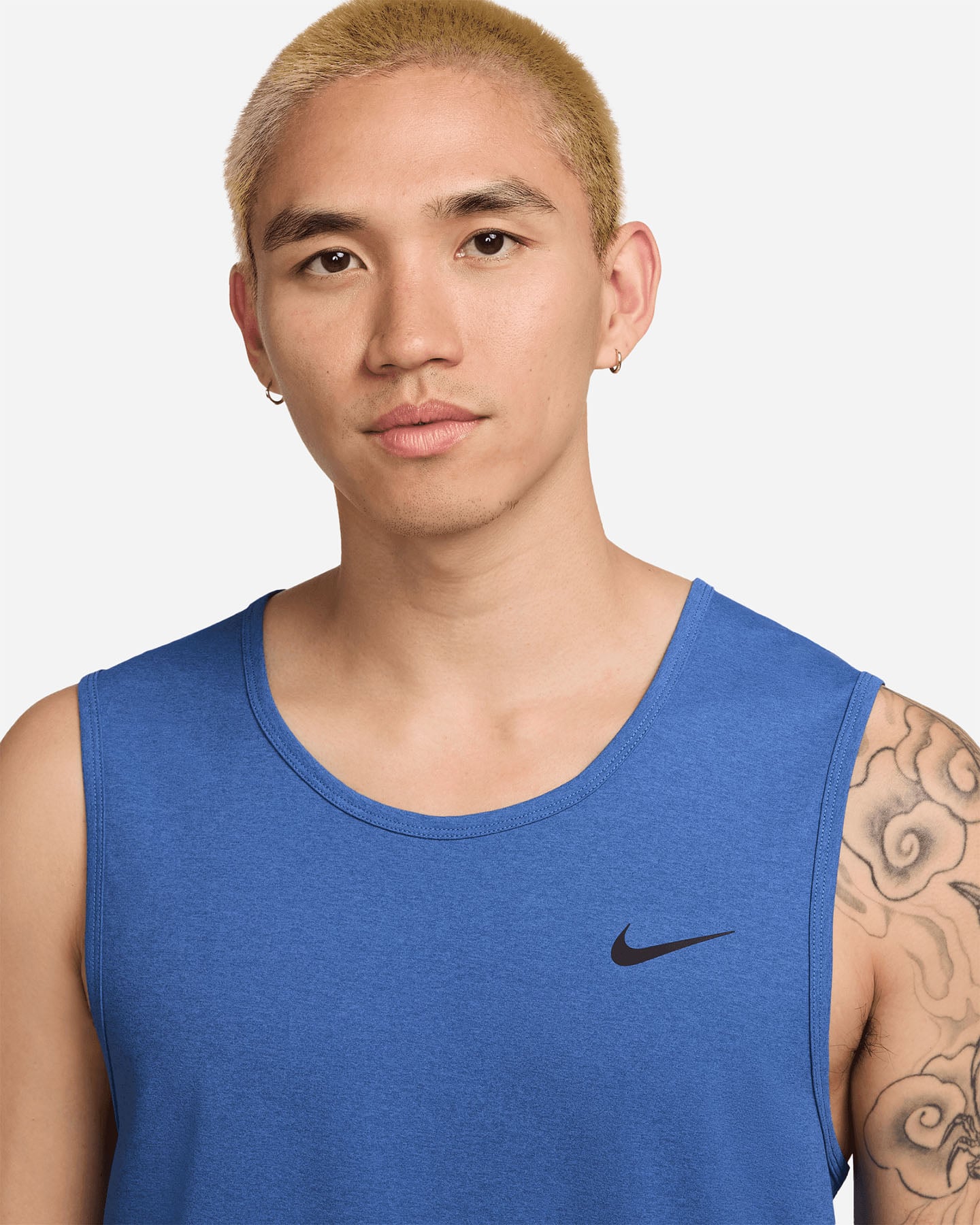 Canotta training NIKE DRI FIT HYVERSE M - Blu - 2 | Cisalfa Sport
