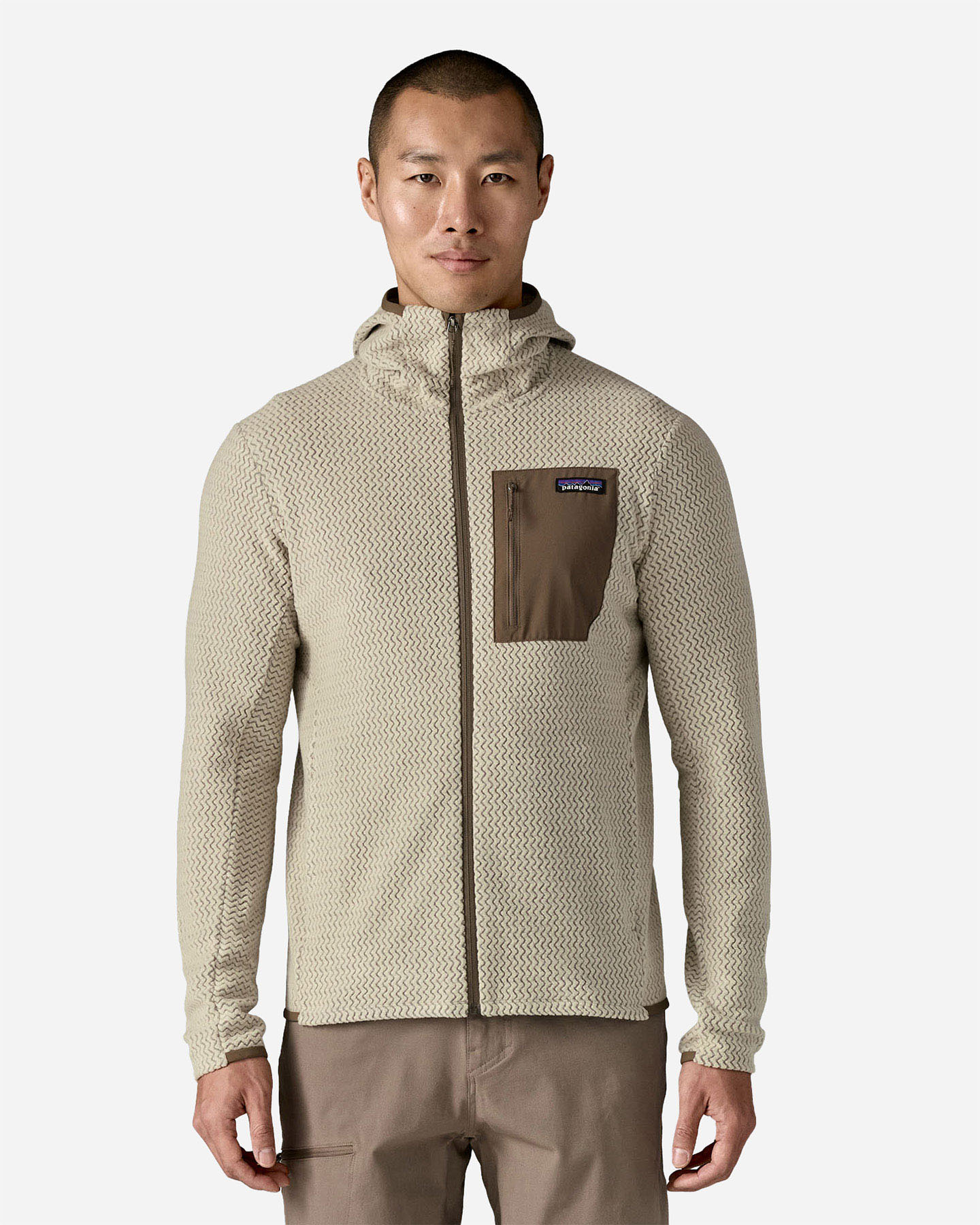 Pile PATAGONIA R1 AIR M - Beige - 1 | Cisalfa Sport