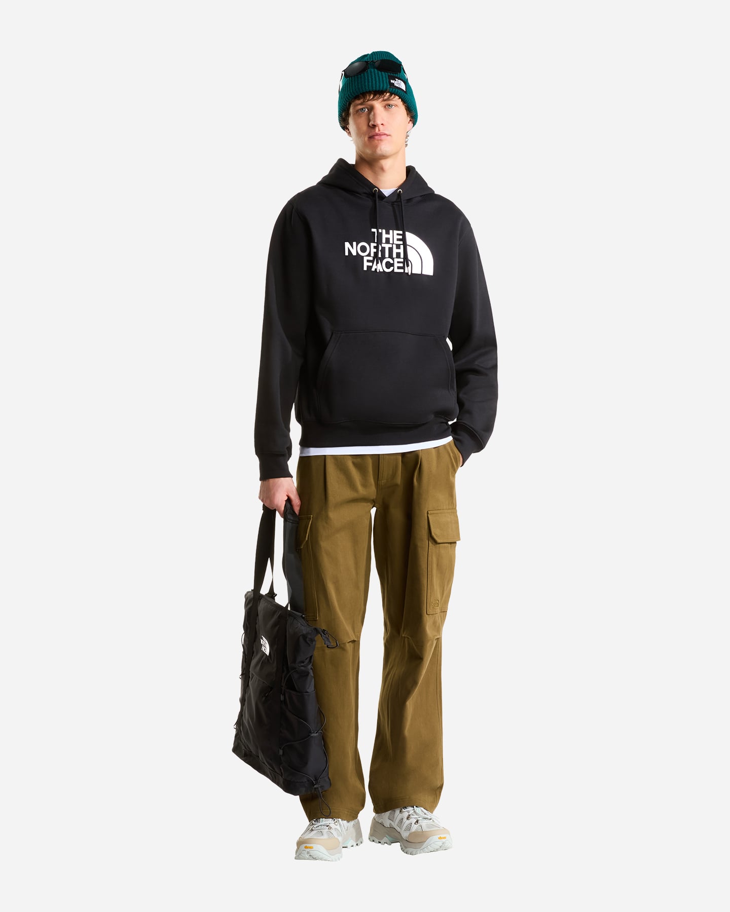 Felpa THE NORTH FACE ESSENTIAL DREW PEAK M - Nero - 4 | Cisalfa Sport