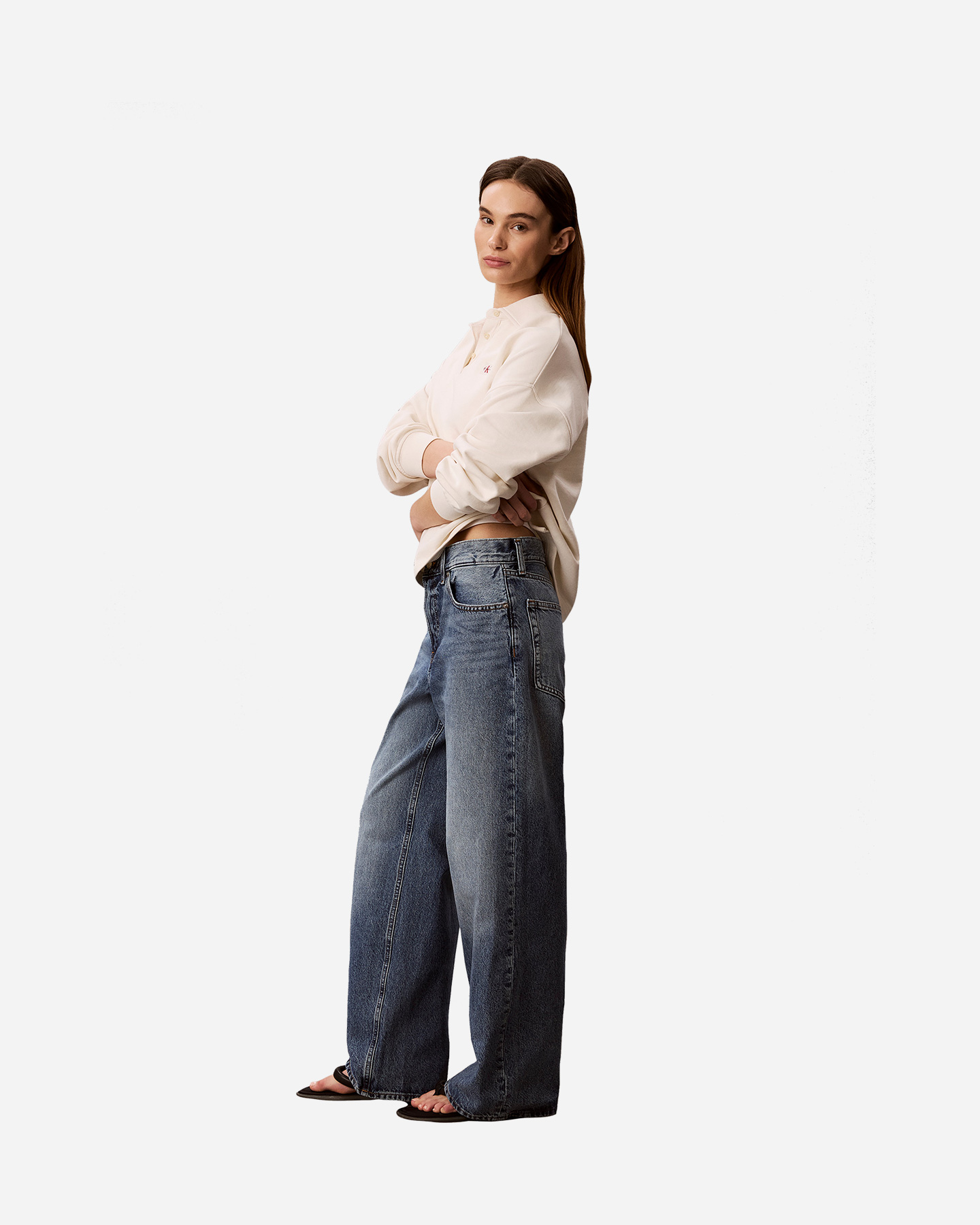 Jeans CALVIN KLEIN JEANS BASIC W - Denim - 2 | Cisalfa Sport