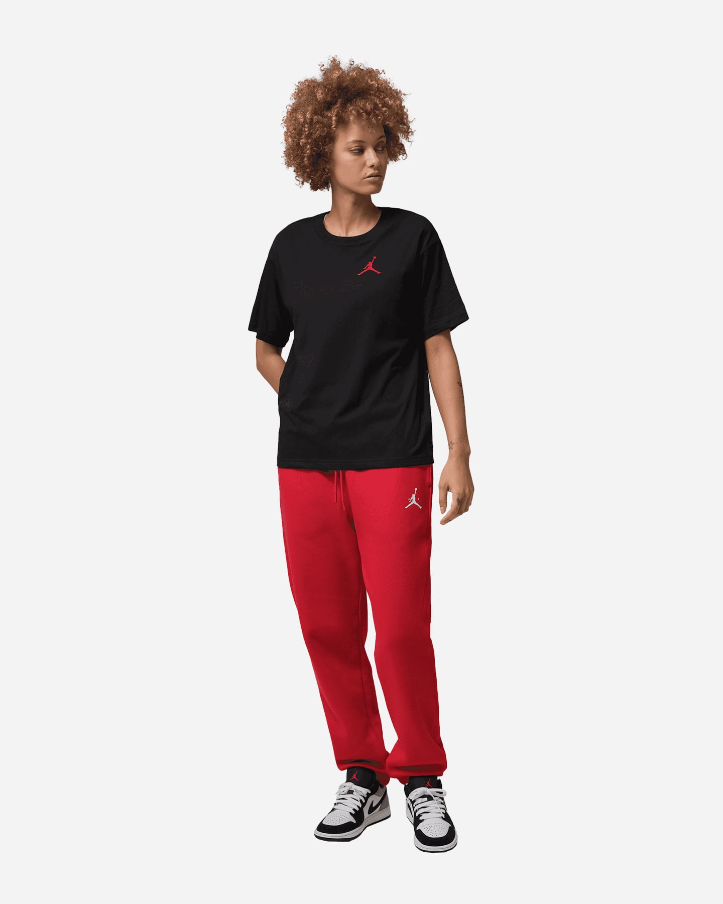 T-shirt NIKE JORDAN SMALL LOGO W - Nero - 2 | Cisalfa Sport
