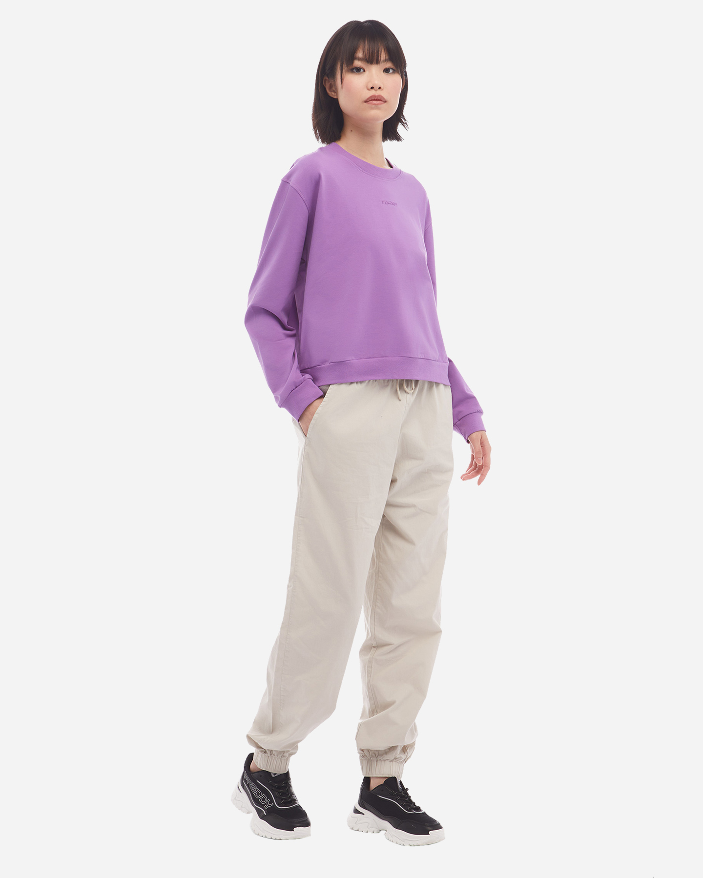 Pantalone FREDDY PARACHUTE W - Beige - 2 | Cisalfa Sport