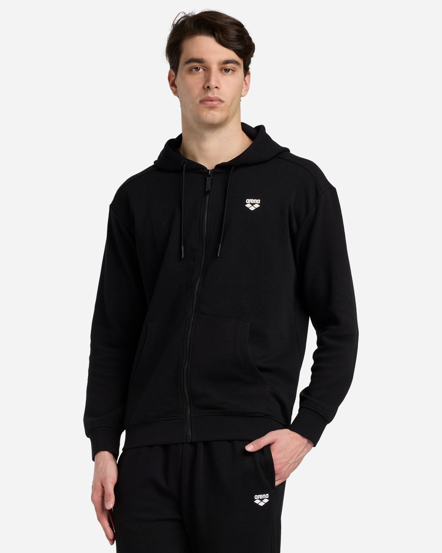 Felpa ARENA EVOLVING ATHLETIC M - Nero - 1 | Cisalfa Sport