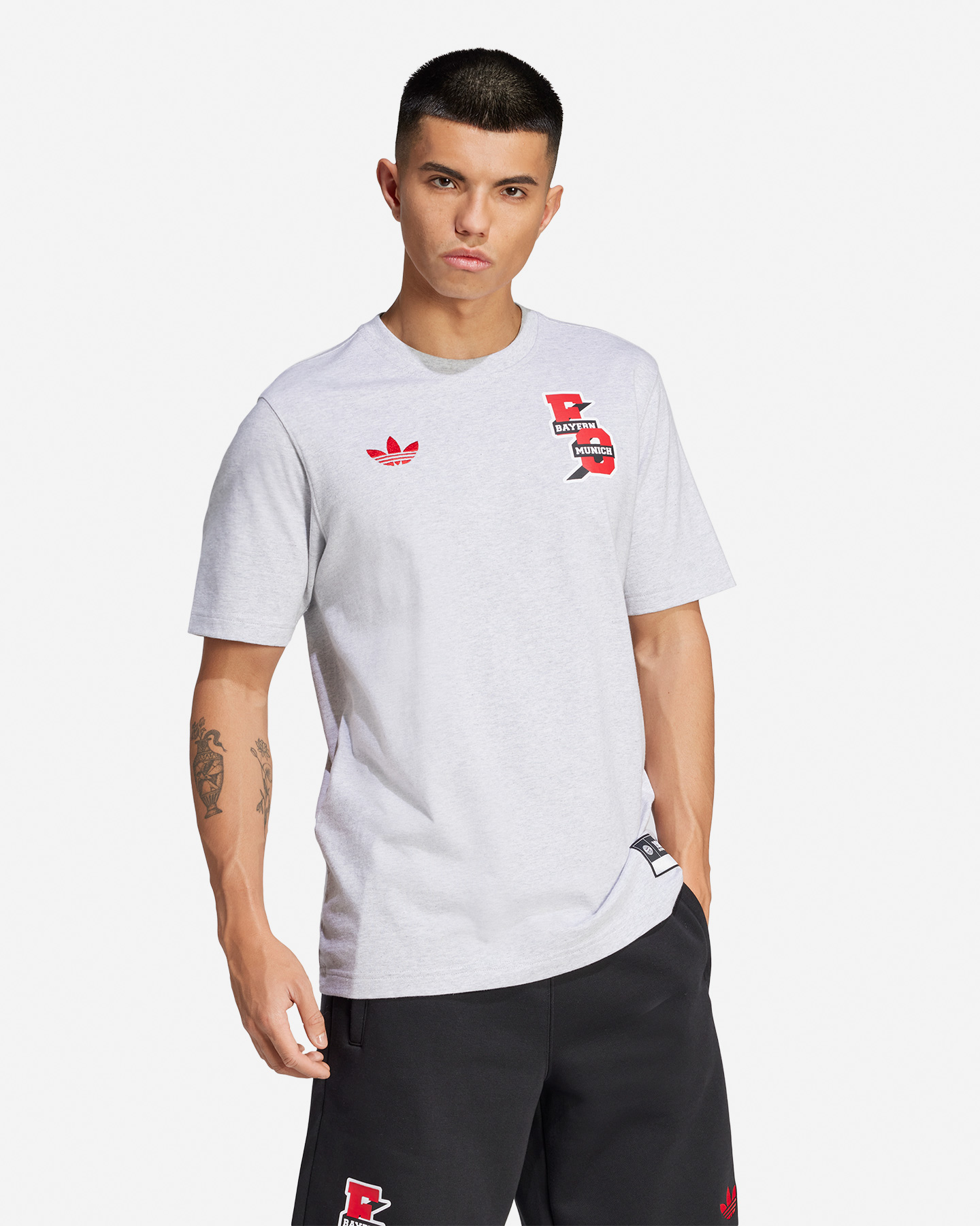 Abbigliamento calcio ufficiale ADIDAS BAYERN MONACO OG VRCT M - Grigio - 3 | Cisalfa Sport