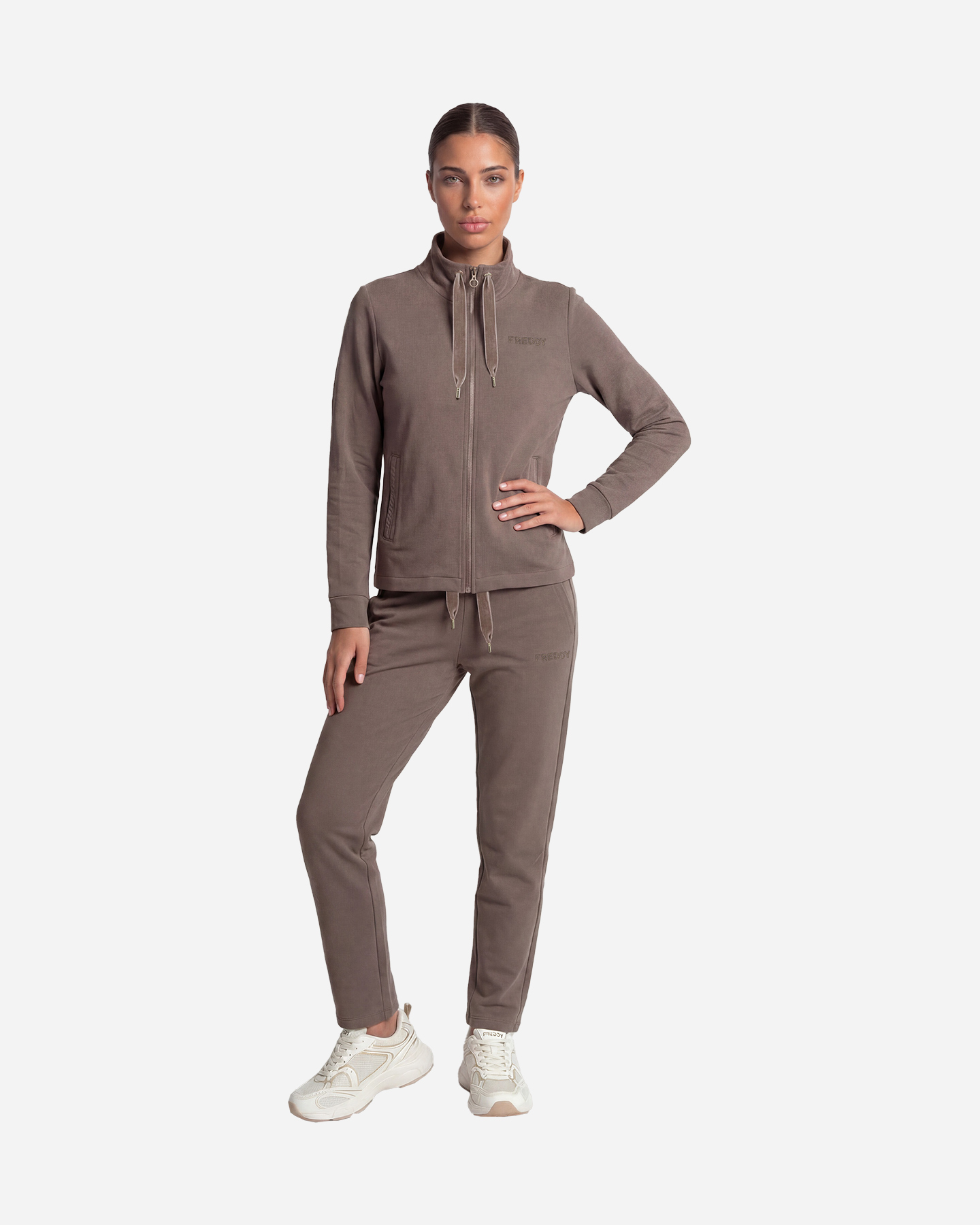 Pantalone FREDDY COLLEGE W - Marrone - 4 | Cisalfa Sport