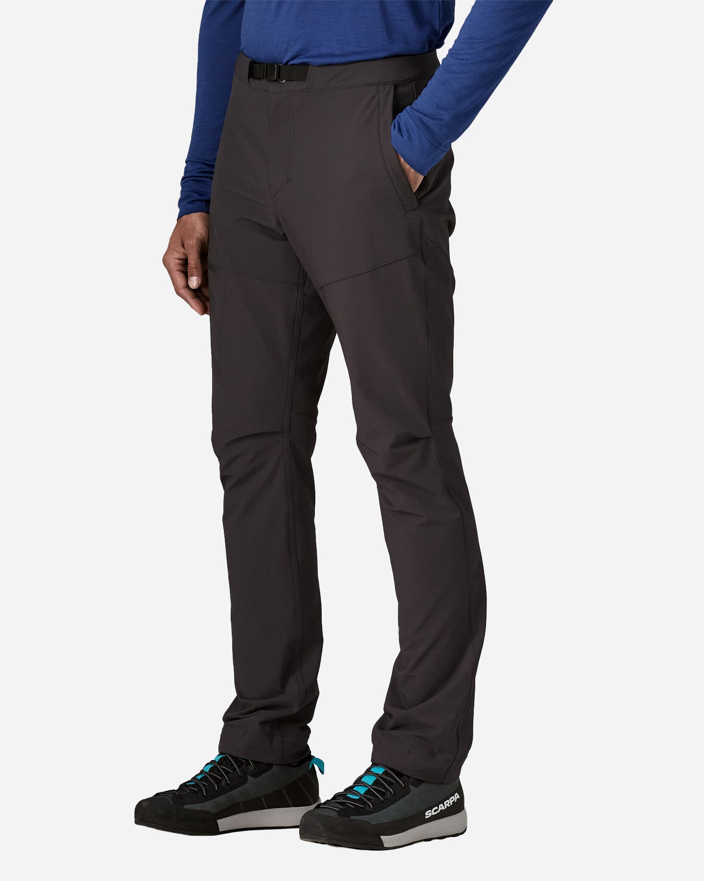 Pantalone outdoor PATAGONIA TERRAVIA PEAK M - Nero - 2 | Cisalfa Sport