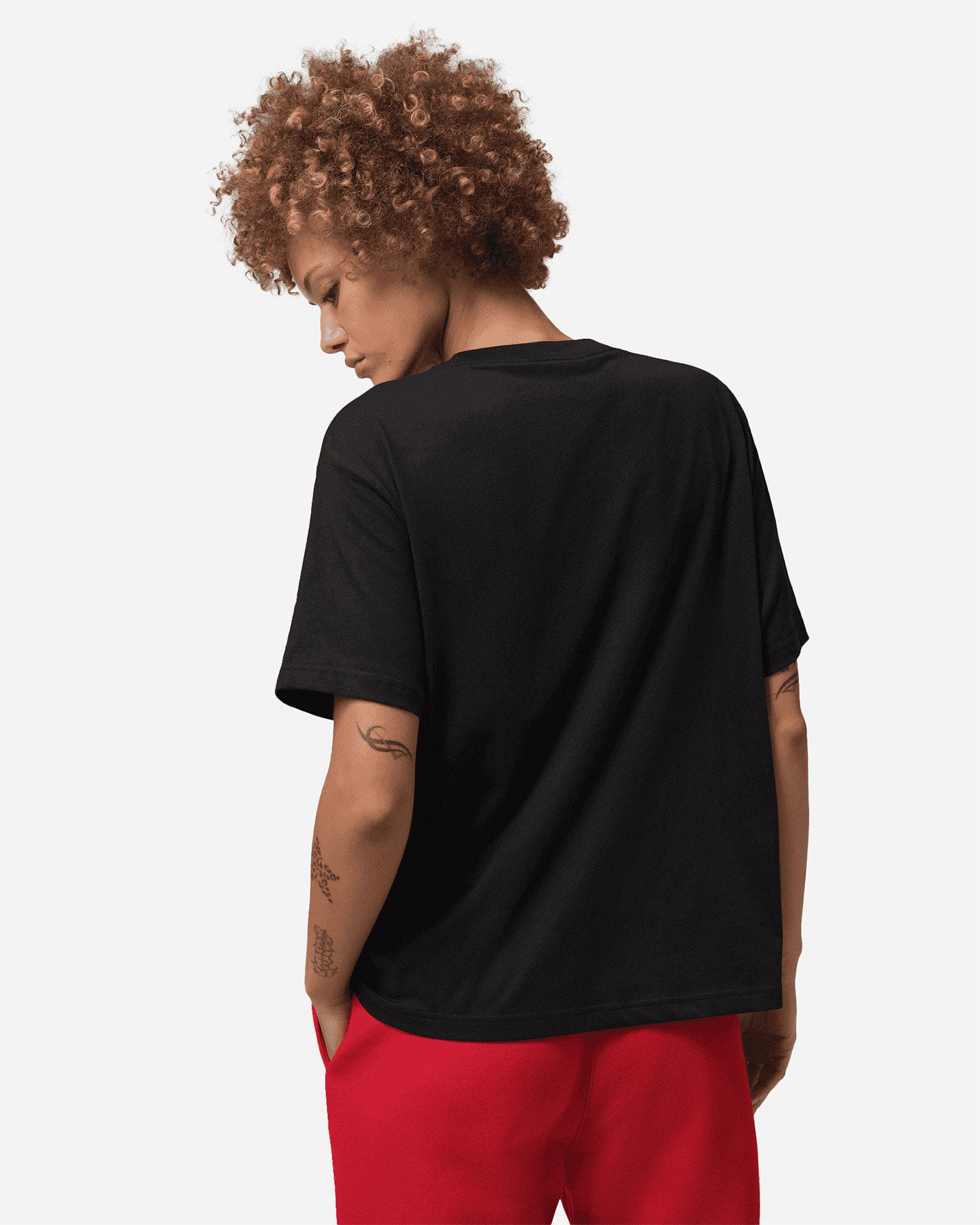 T-shirt NIKE JORDAN SMALL LOGO W - Nero - 1 | Cisalfa Sport