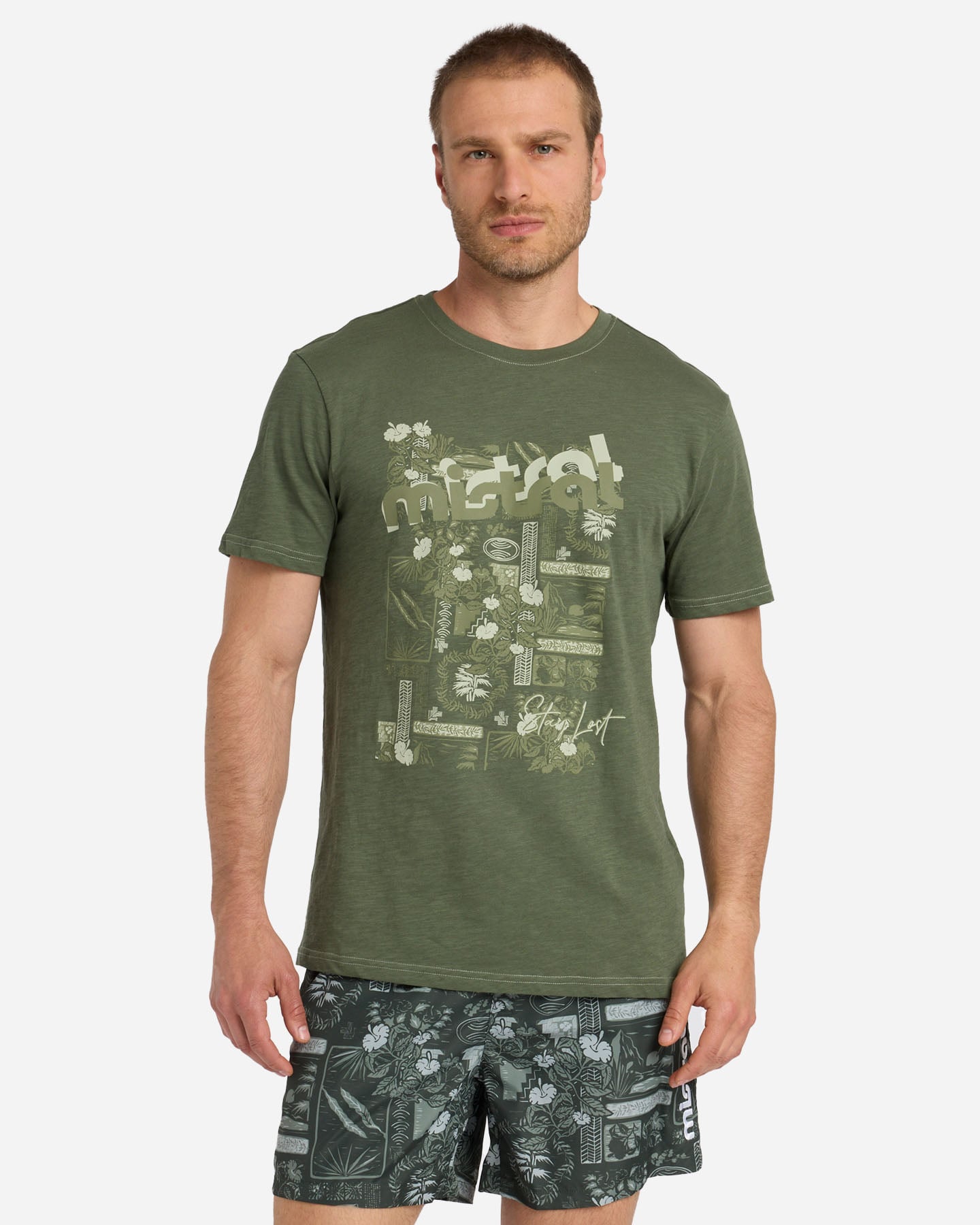 T-shirt MISTRAL SALTY WAVES M - Verde - 1 | Cisalfa Sport