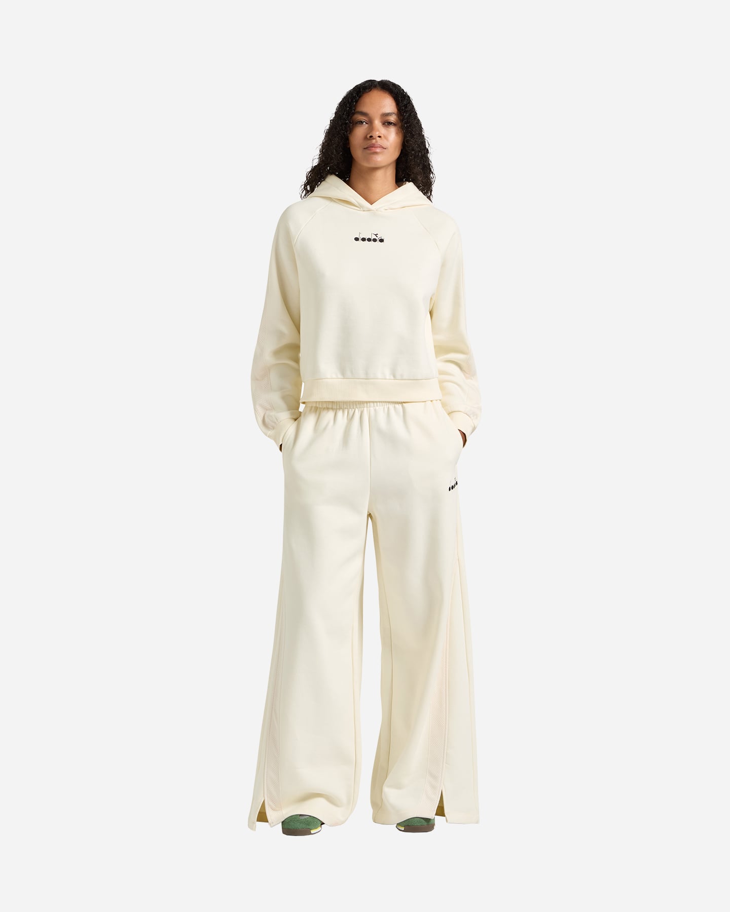 Pantalone DIADORA CLASSIC W - Bianco - 3 | Cisalfa Sport