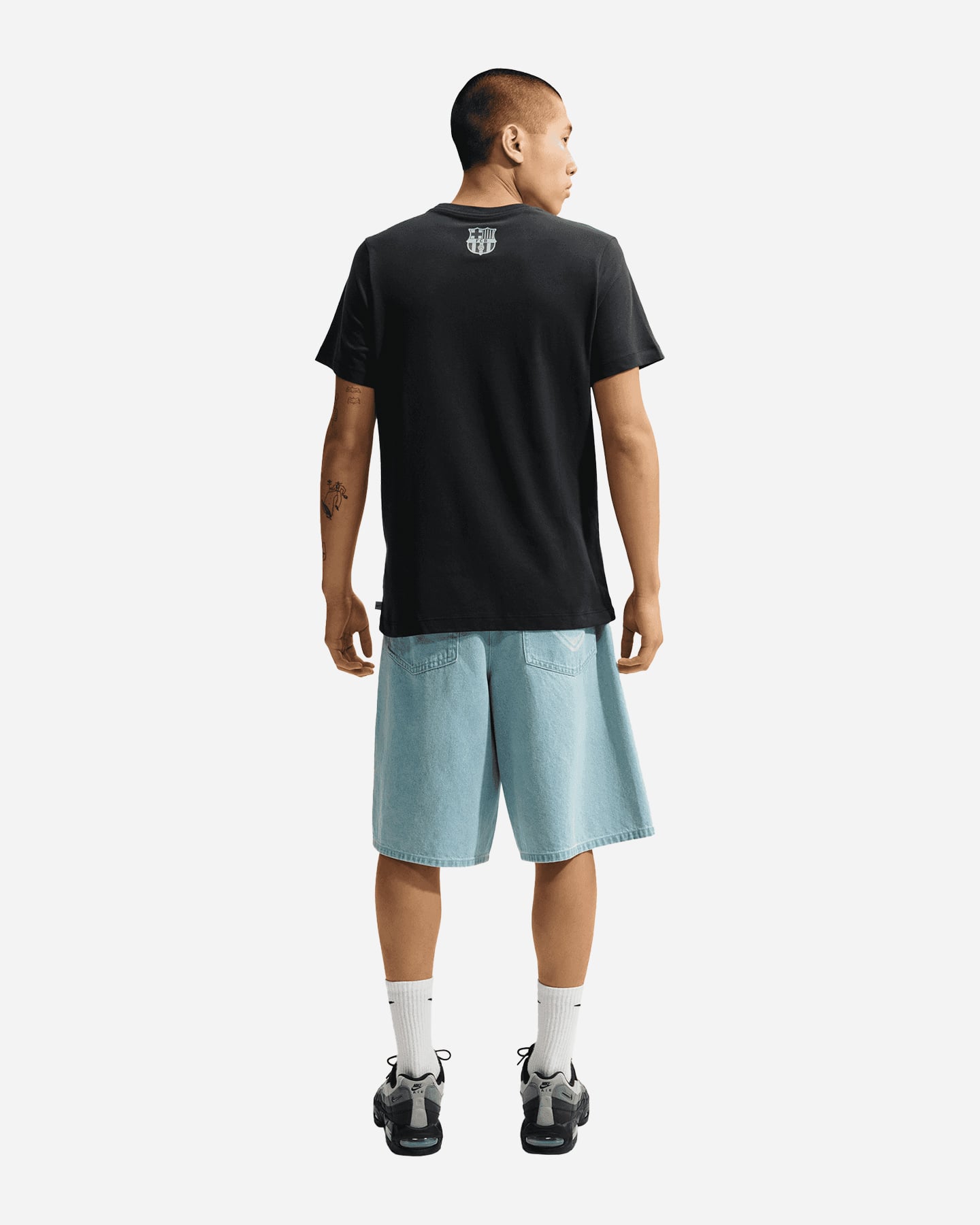 Abbigliamento calcio ufficiale NIKE BARCA SWOOSH 26-27 M - Nero - 2 | Cisalfa Sport