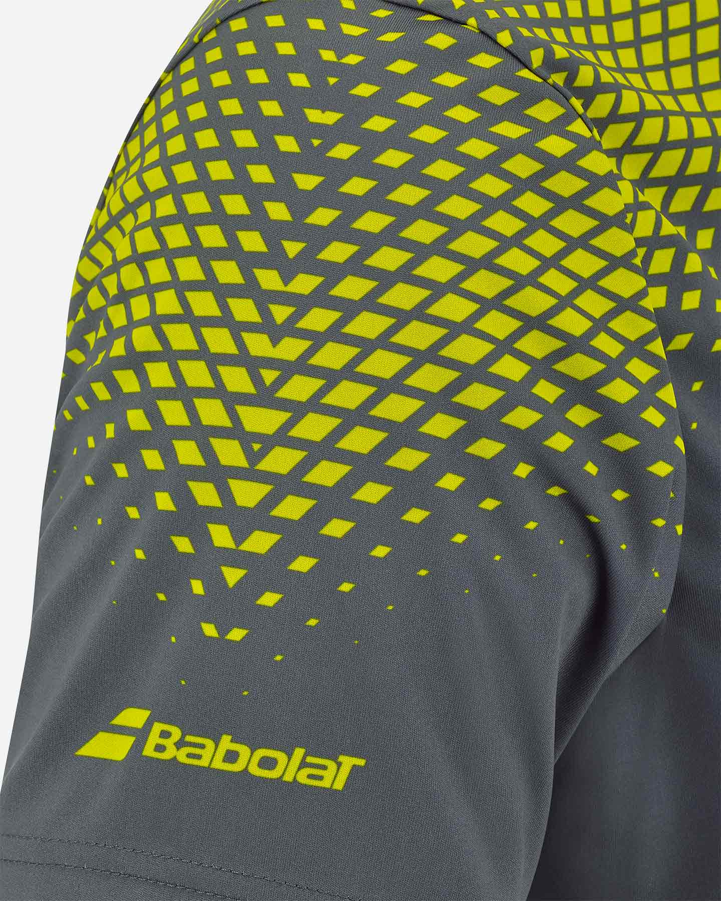 T-shirt tennis BABOLAT AERO M - Grigio - 3 | Cisalfa Sport