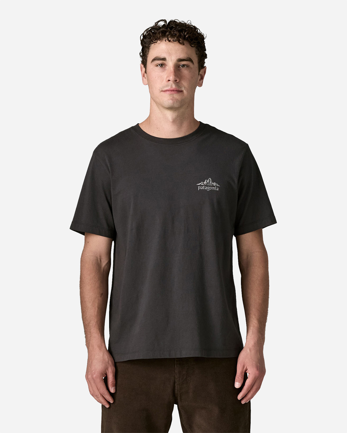 T-shirt PATAGONIA CLOUD CRAG M - Nero - 3 | Cisalfa Sport