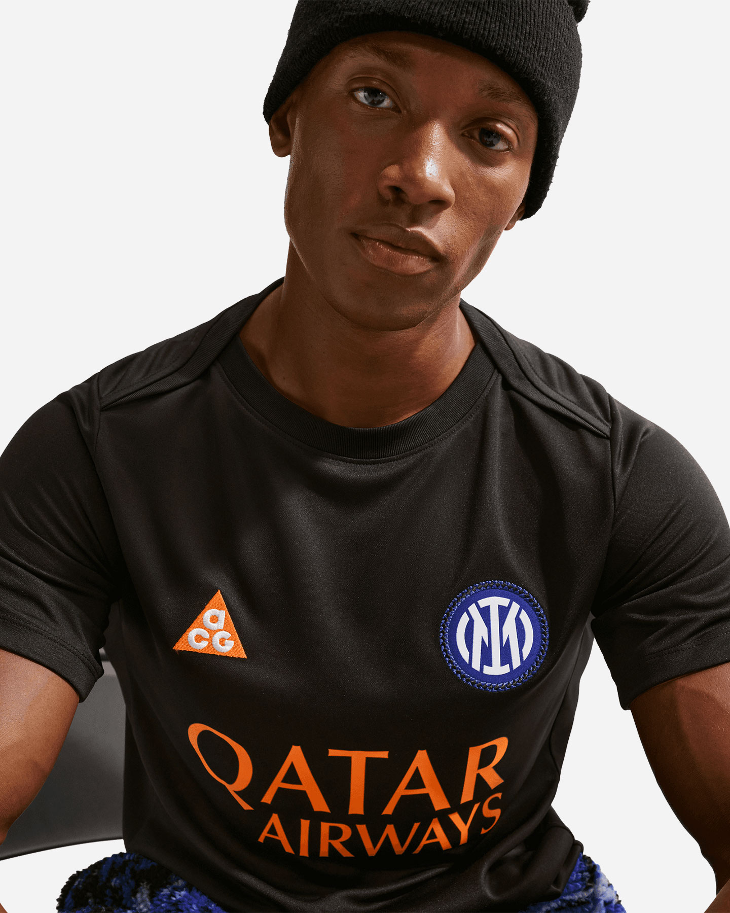 Abbigliamento calcio ufficiale NIKE INTER ACG PREMATCH 26 M - Nero - 5 | Cisalfa Sport