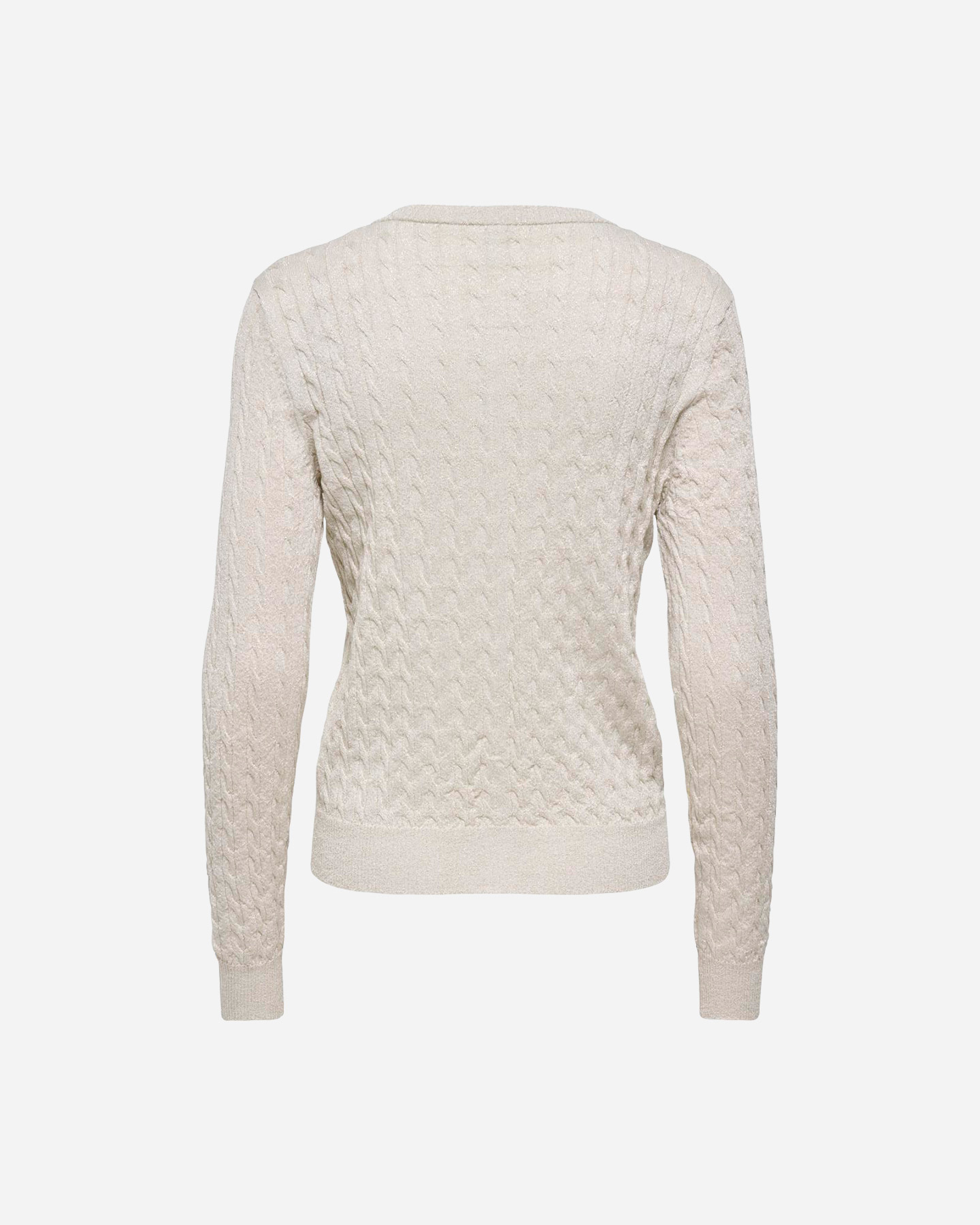 Cardigan ONLY VENICE GLITTER LUREX W - Bianco - 1 | Cisalfa Sport