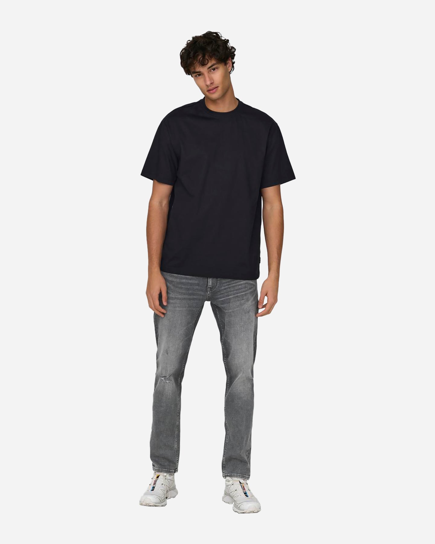 T-shirt ONLY & SONS FRED RELAXED FIT M - Nero - 3 | Cisalfa Sport