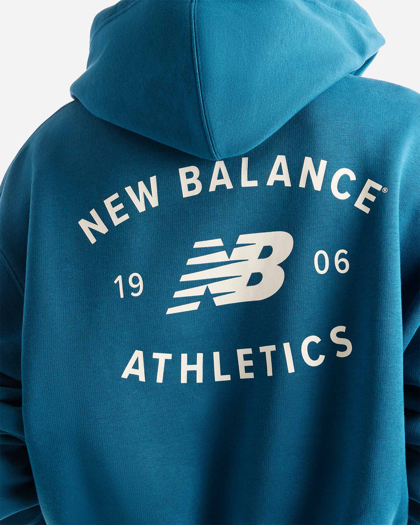 Felpa NEW BALANCE TRACKSIDE SMALL LOGO W - Rosa - 3 | Cisalfa Sport